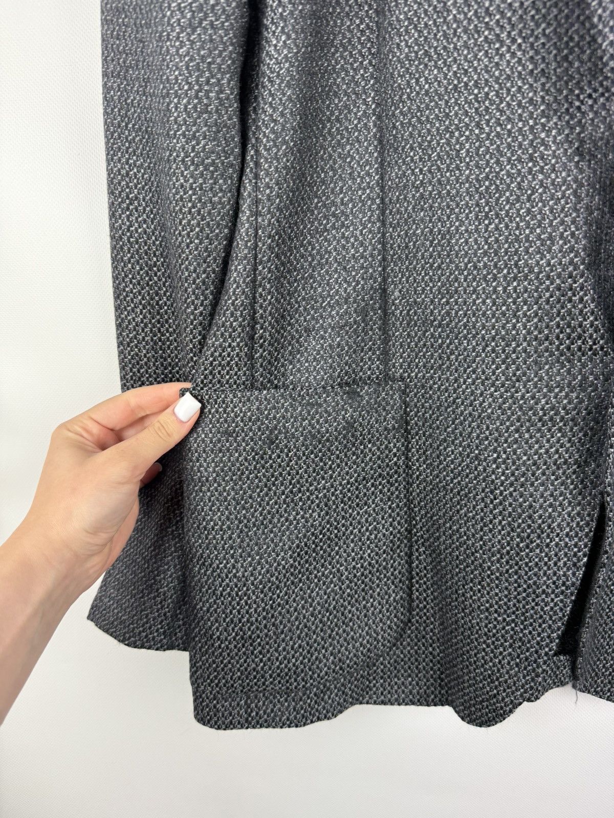 Z Zegna Z Zegna Drop 7 Shirt Wool Half Lined Blazer Jacket Sportcoat Size 40R - 12 Thumbnail