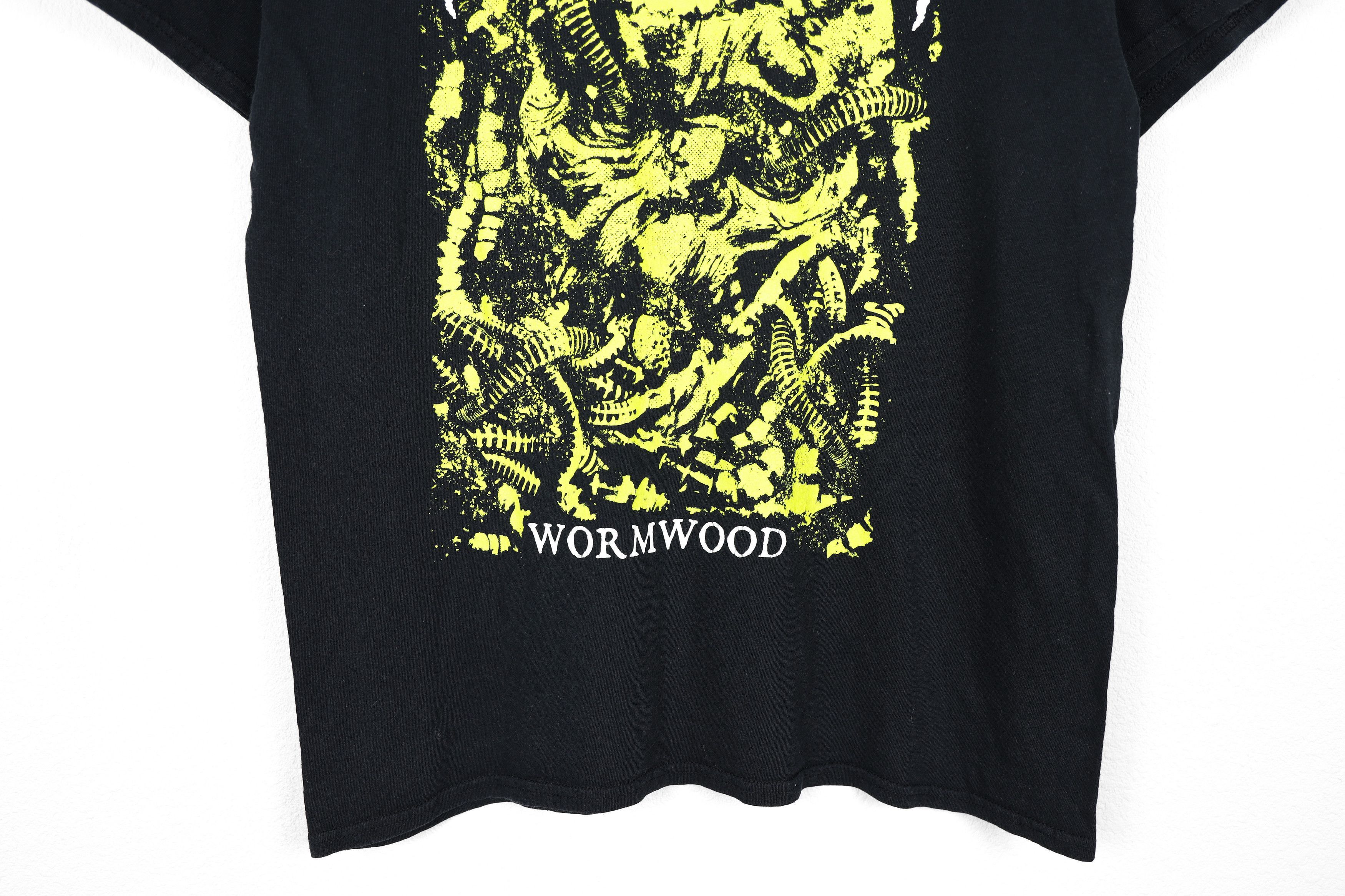 Band Tees × Vintage Vintage Casket Feeder Wormwood Death Metal Band Tee Size US XL / EU 56 / 4 - 3 Thumbnail