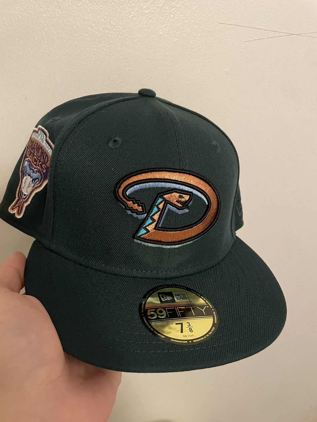 image of Hat Club Noho Exclusive Green Icey “Lil Uzi Vert “ Arizona D, Men's
