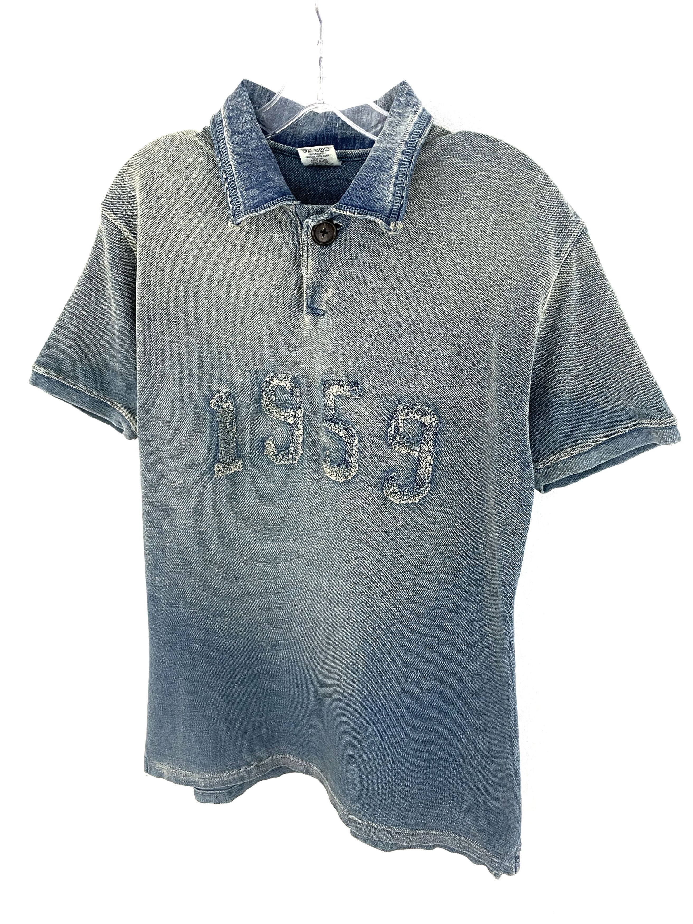 Kapital Kountry 1959 Denim Polo Size US L / EU 52-54 / 3 - 2 Thumbnail