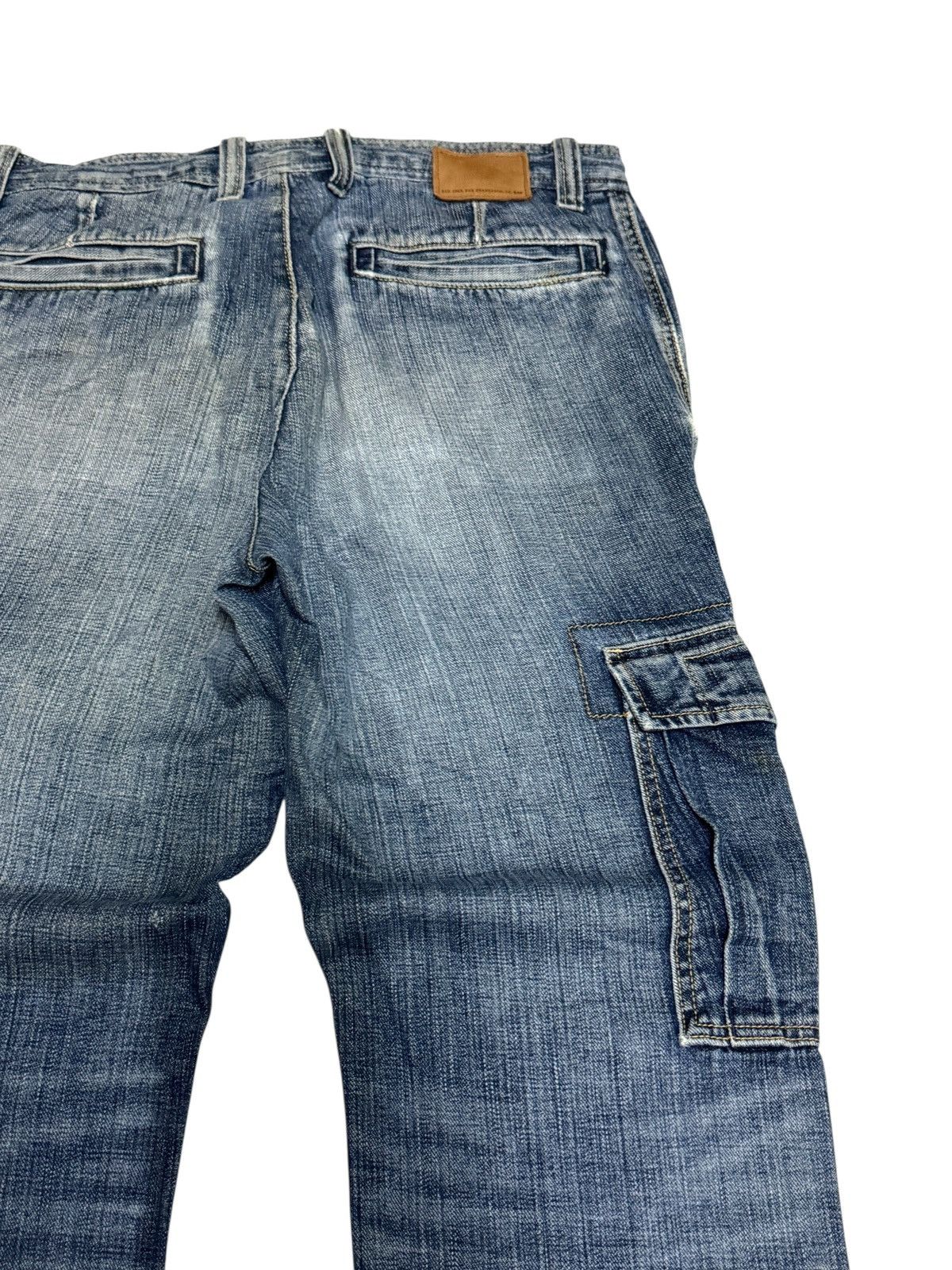 Gap Cargo GAP Multipocket Distressed Denim Pants Size US 33 - 12 Thumbnail