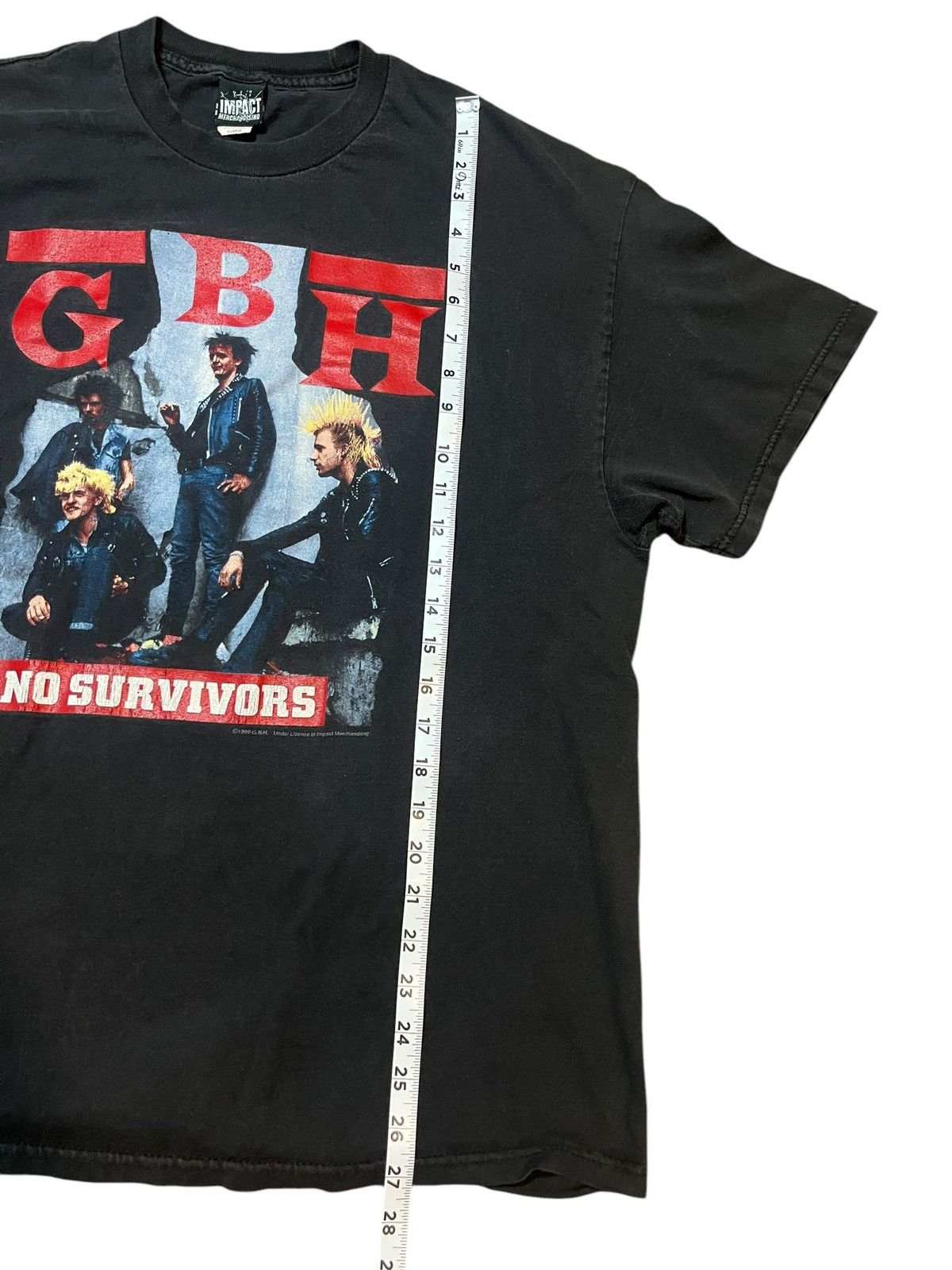 Band Tees Vintage GBH Rock Band Graphic Tee Size US XL / EU 56 / 4 - 7 Thumbnail