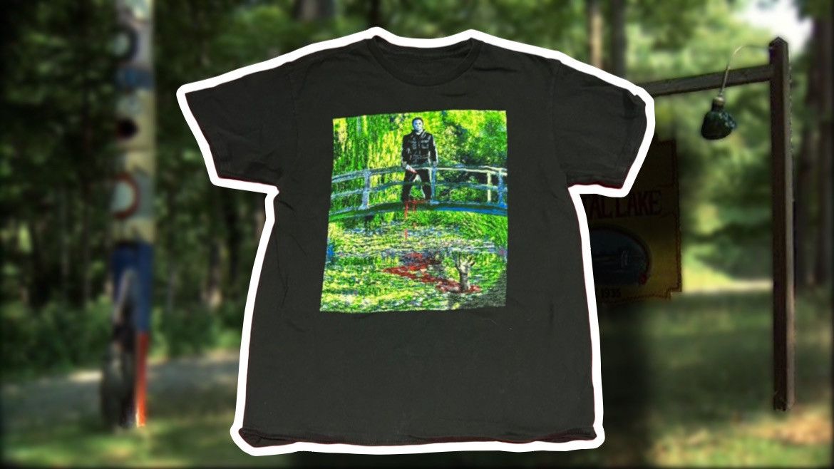 Japanese Brand × Vintage × Zumiez MICHAEL MYERS ‘Bloody’ Tee Size US M / EU 48-50 / 2 - 1 Thumbnail