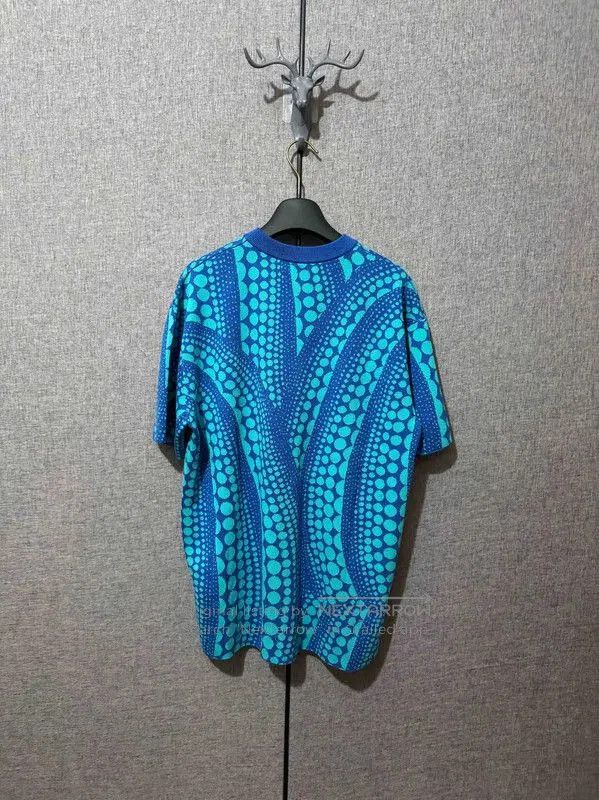 Louis Vuitton Louis Vuitton Men's Blue Wool Knit Sweater . Size US M / EU 48-50 / 2 - 2 Thumbnail