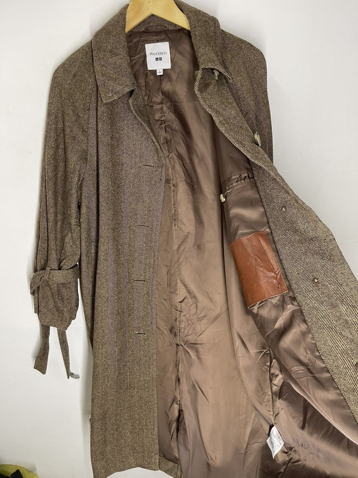 JW Anderson JW ANDERSON HOUNDSTOOTH TRENCH COAT LOEWE Size US L / EU 52-54 / 3 - 2 Thumbnail