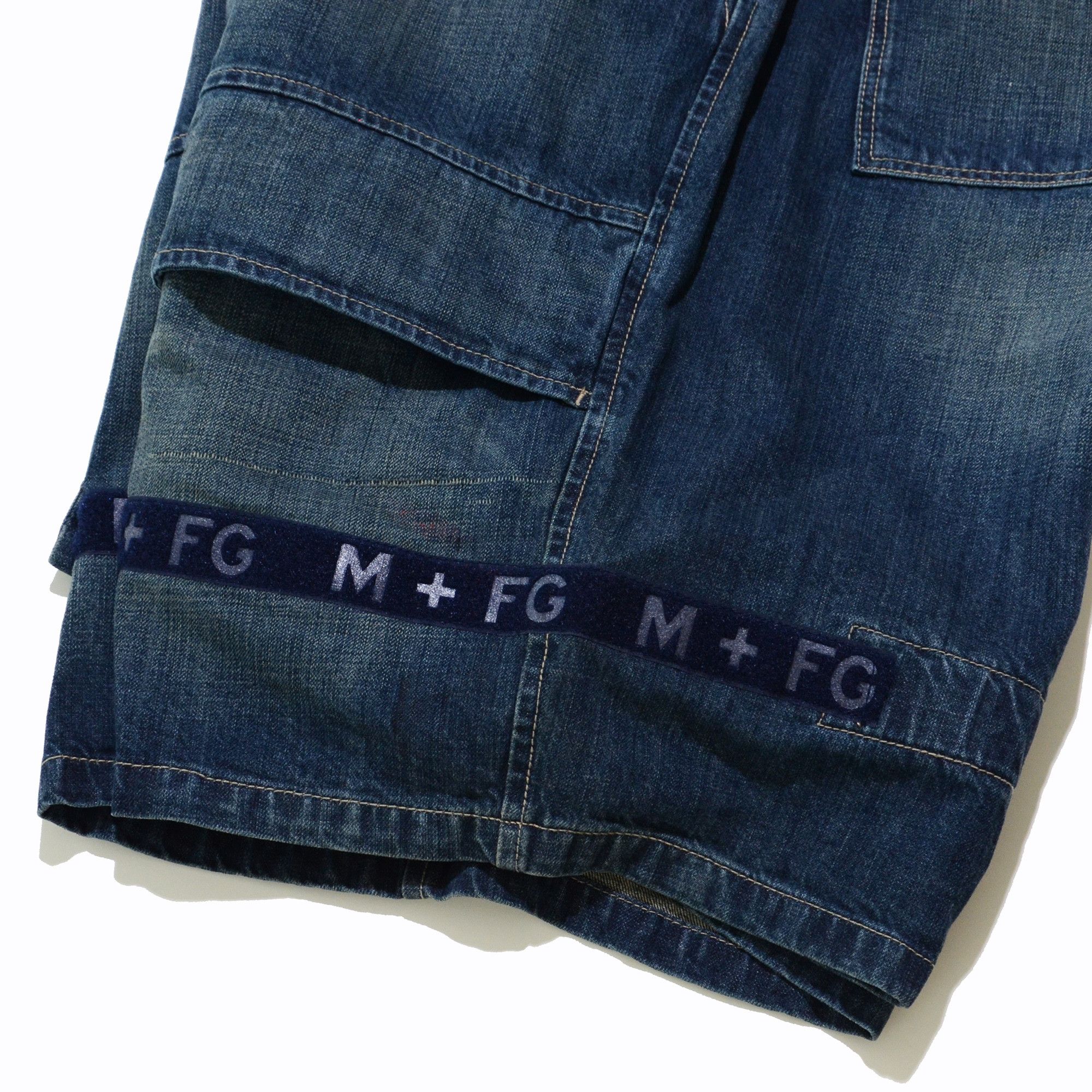 Marithe + Francois Girbaud M+FG W44 Cargo Jorts Y2K Hip Hop 2006 Craft Size US 44 / EU 60 - 4 Thumbnail