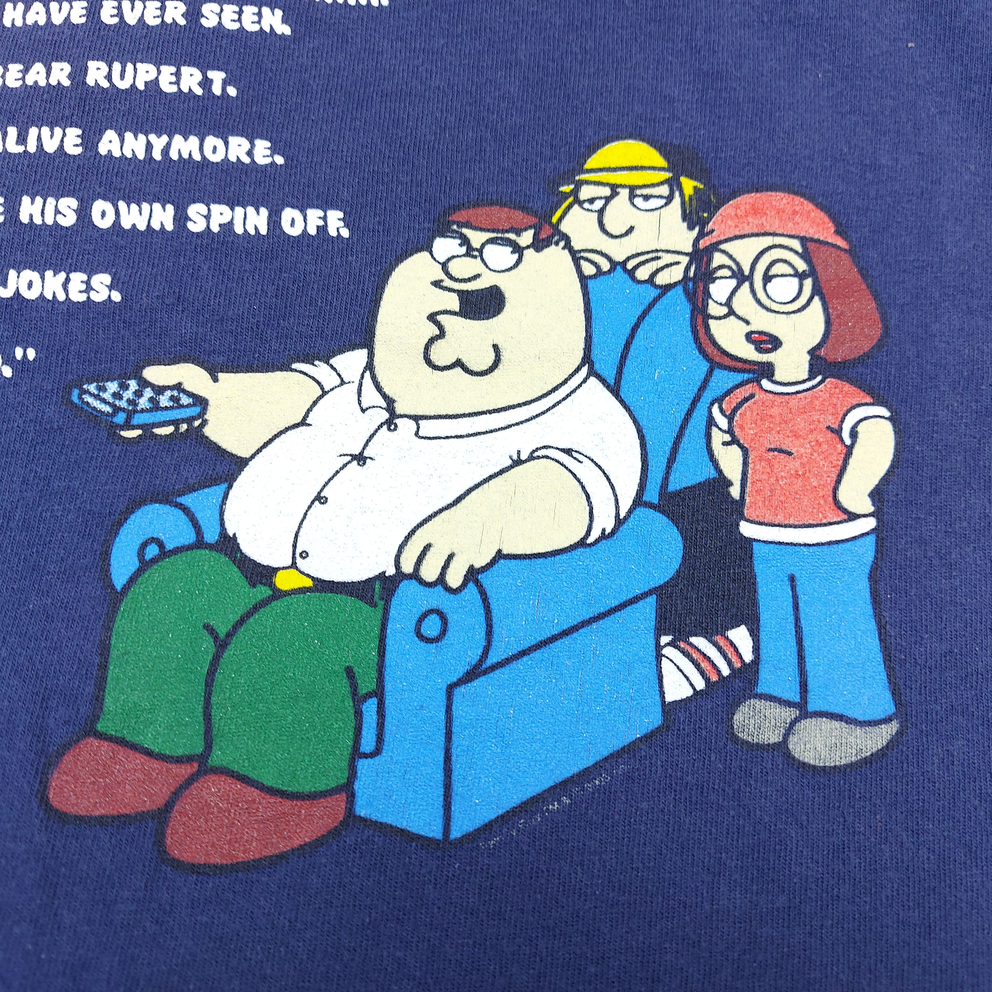 Cartoon Network VTG 2005 Family Guy You Know You’re A Family Guy Fan When T Size US L / EU 52-54 / 3 - 4 Thumbnail