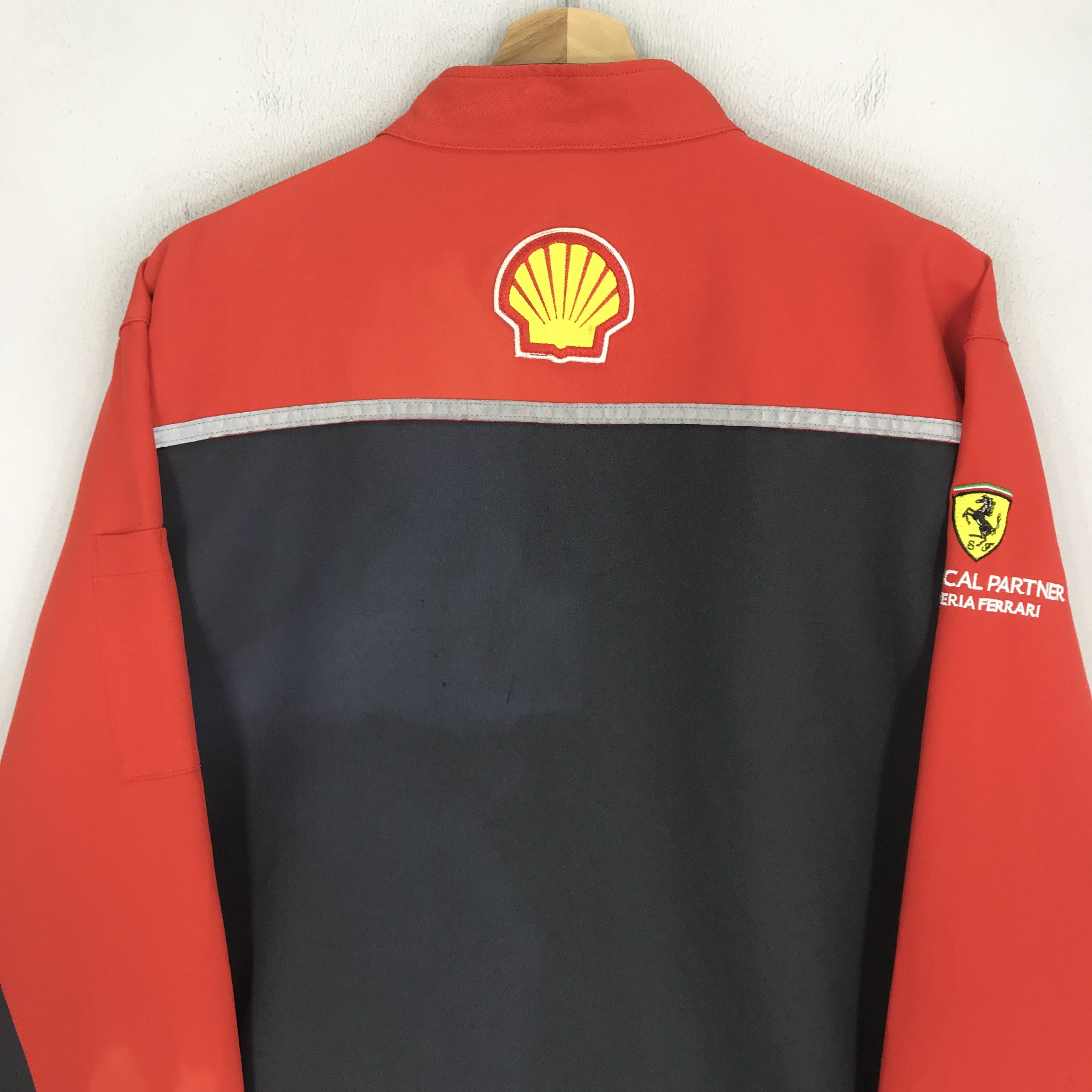 Ferrari Vintage Shell Uniform Ferarri Service Wear Racing Jacket Size US L / EU 52-54 / 3 - 4 Thumbnail