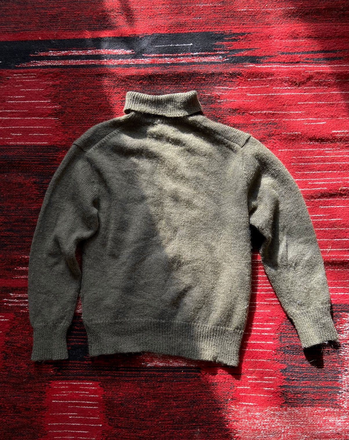 Comme des Garcons × Comme des Garcons Homme Fold-Over Neck Sweater Size US M / EU 48-50 / 2 - 8 Thumbnail