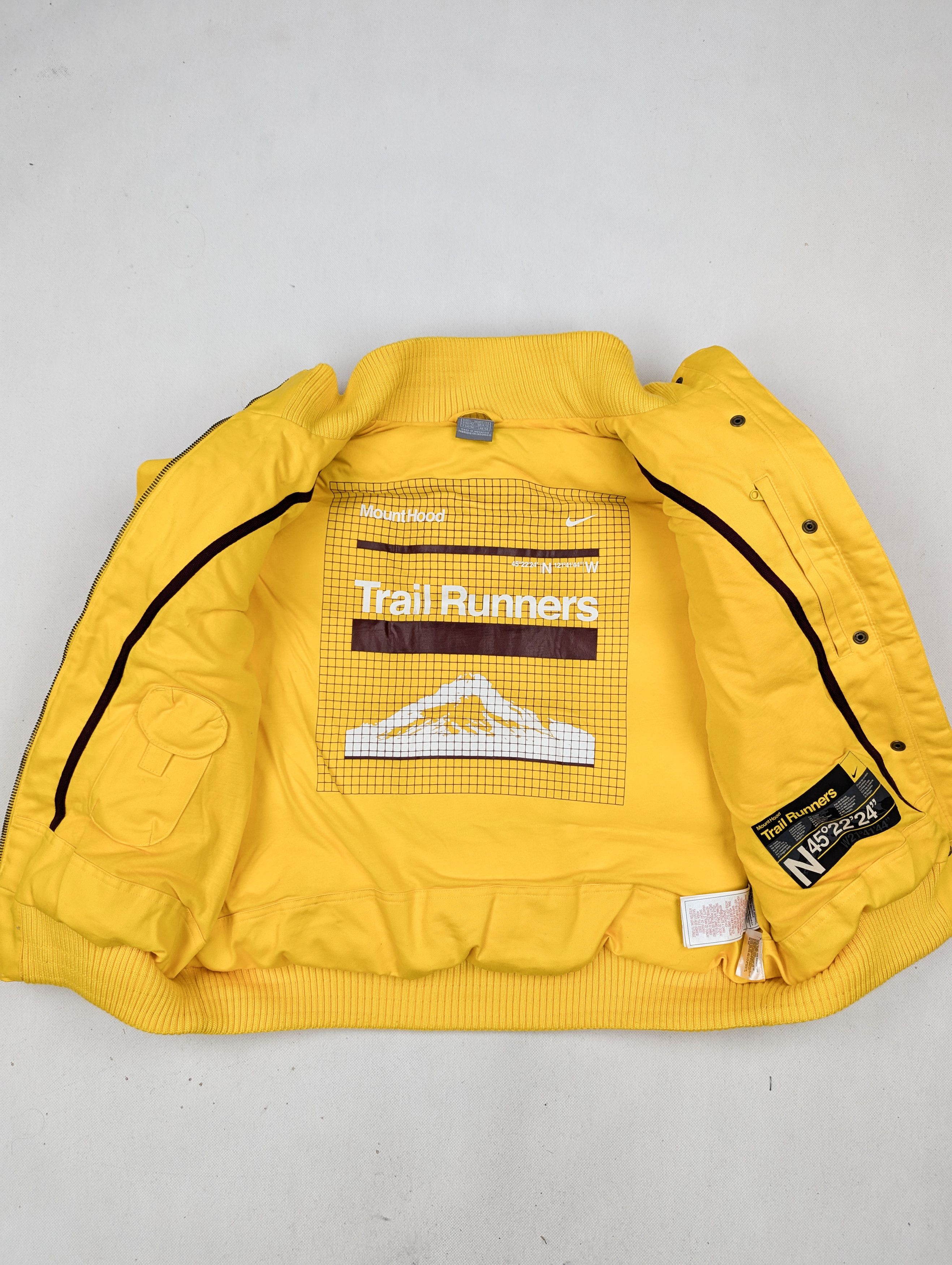 Nike Nike puffer down yellow vintage vest L Size L / US 10 / IT 46 - 5 Thumbnail