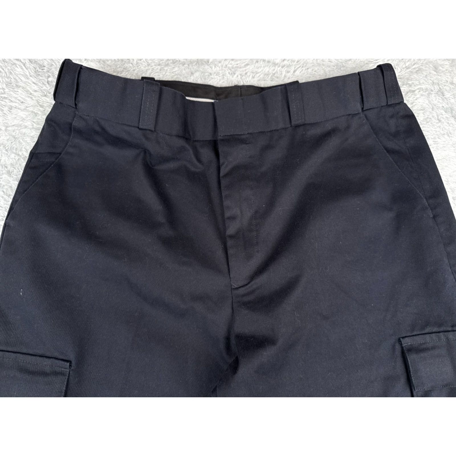 Vintage Tact Squad Pants Mens 38 Blue Cargo Twill Fabric Double Knee Gusset Poly Blend Size US 38 / EU 54 - 4 Thumbnail