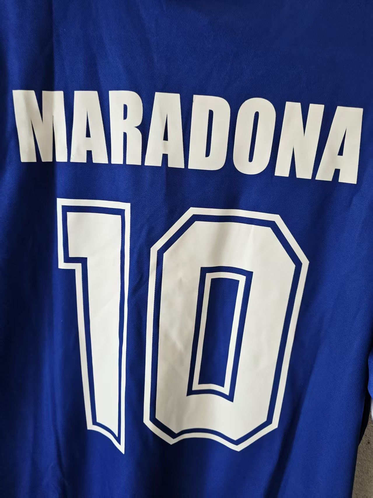 Other 1986 Argentina #10 Maradona Jersey Away Size US L / EU 52-54 / 3 - 4 Thumbnail