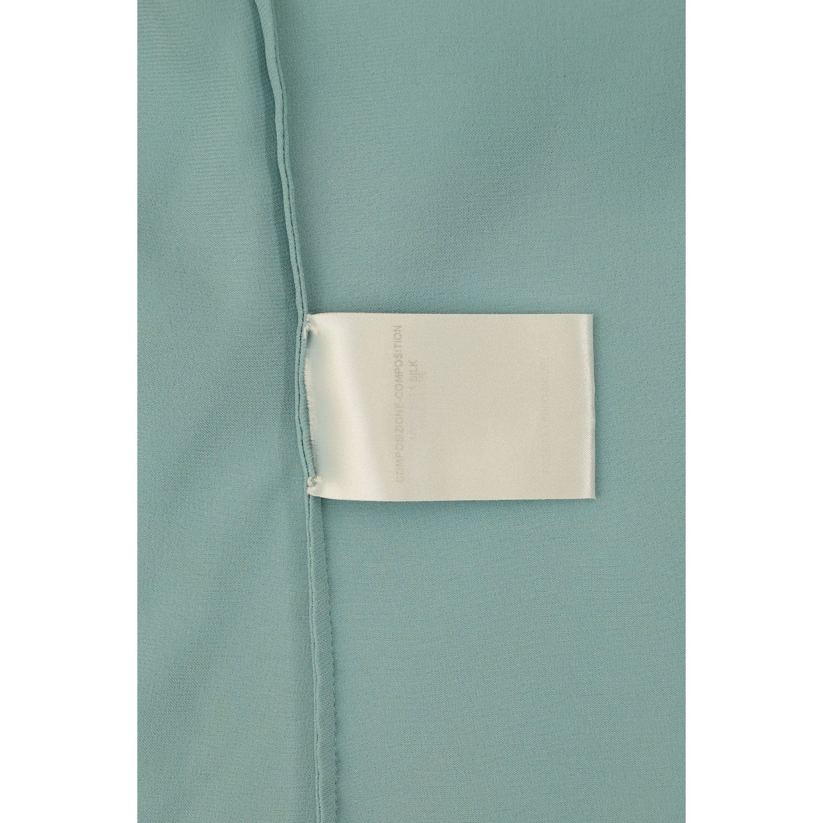 Yves Saint Laurent by Tom Ford F/W 2003 Silk Baby Blue Top Size S / US 4 / IT 40 - 5 Thumbnail