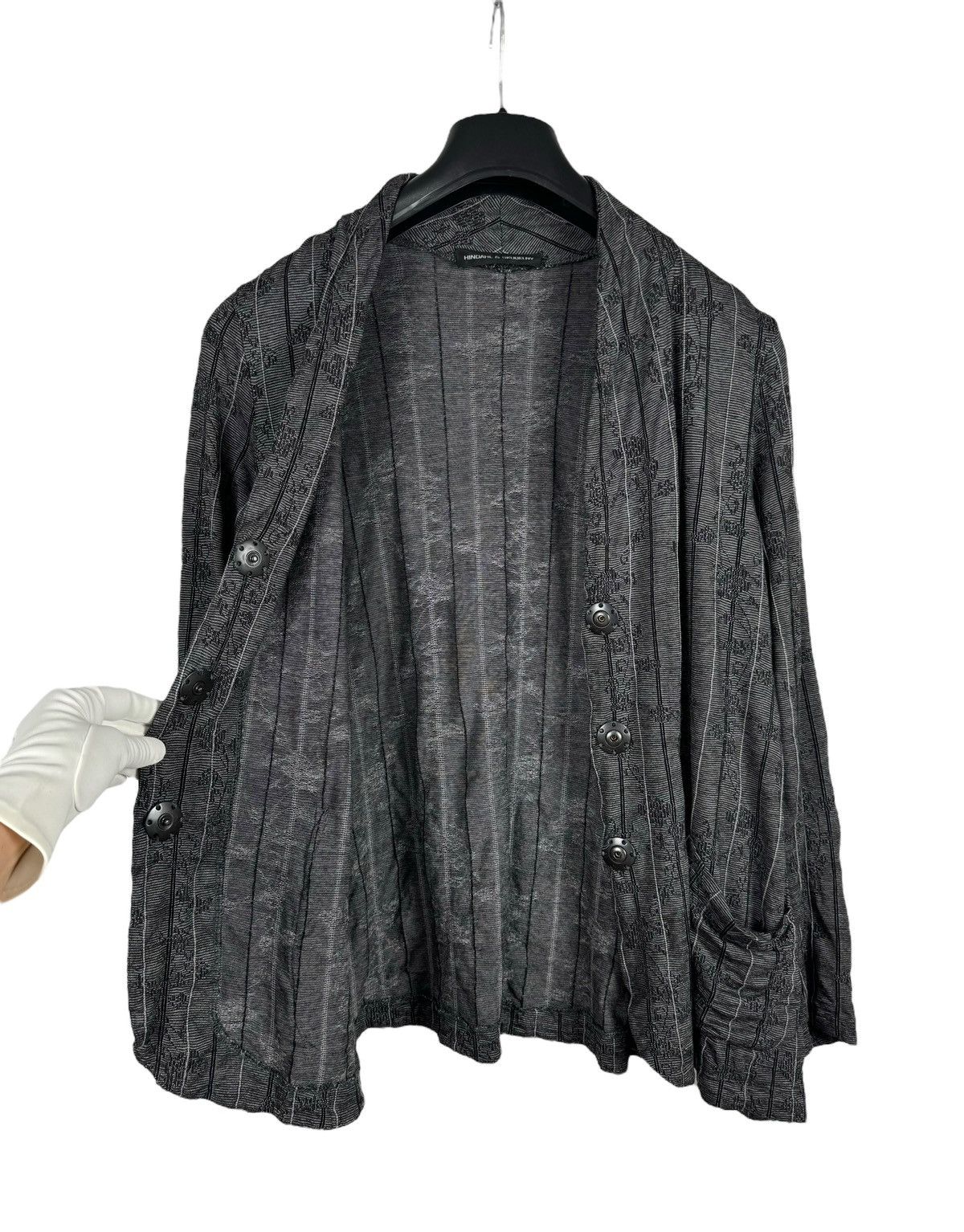 Designer Hindahl & Skudelny Embroidered Cotton Blazer Avant Garde M Size M / US 6-8 / IT 42-44 - 9 Thumbnail