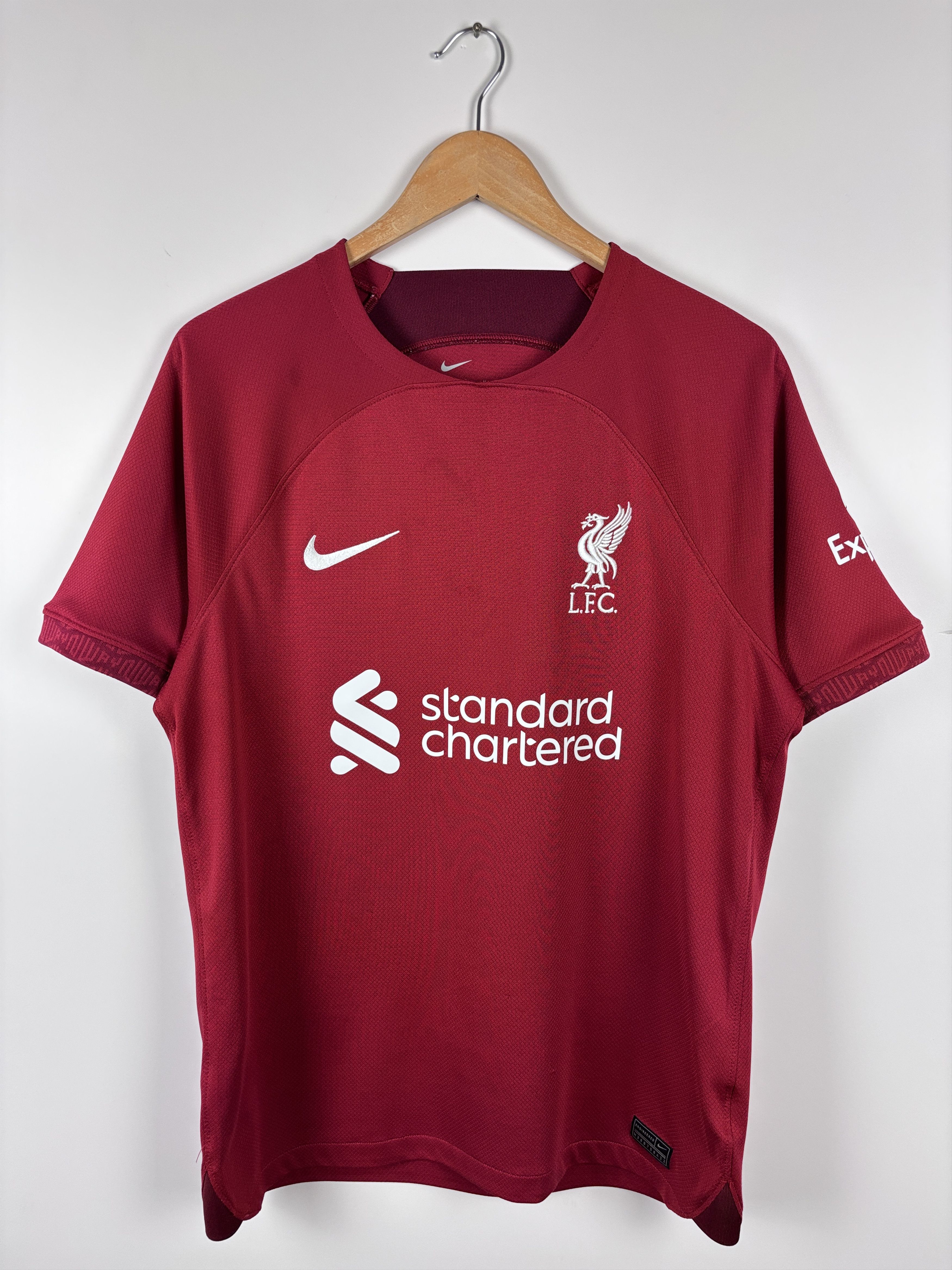 Nike Liverpool 2022-23 Home Football Shirt Soccer Jersey Nike M Size US M / EU 48-50 / 2 - 1 Thumbnail