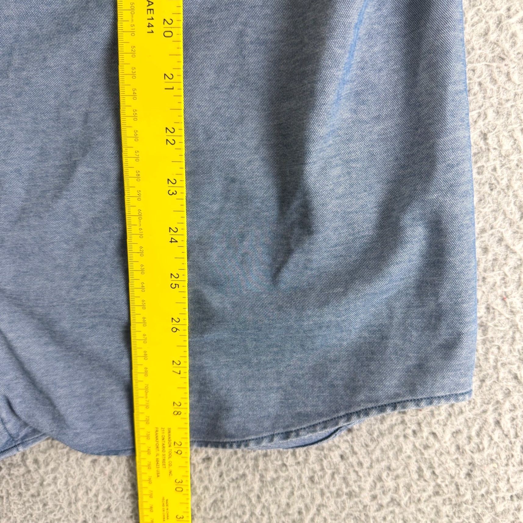 Lululemon Lululemon Button-Up Shirt Mens Large Blue Long Sleeve Technical Casual Shirt Size US L / EU 52-54 / 3 - 7 Thumbnail