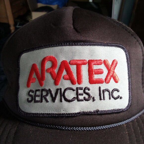 Other DS Vintage Aratex Services Rope Patch Snap Trucker Hat Cap Size ONE SIZE - 2 Thumbnail