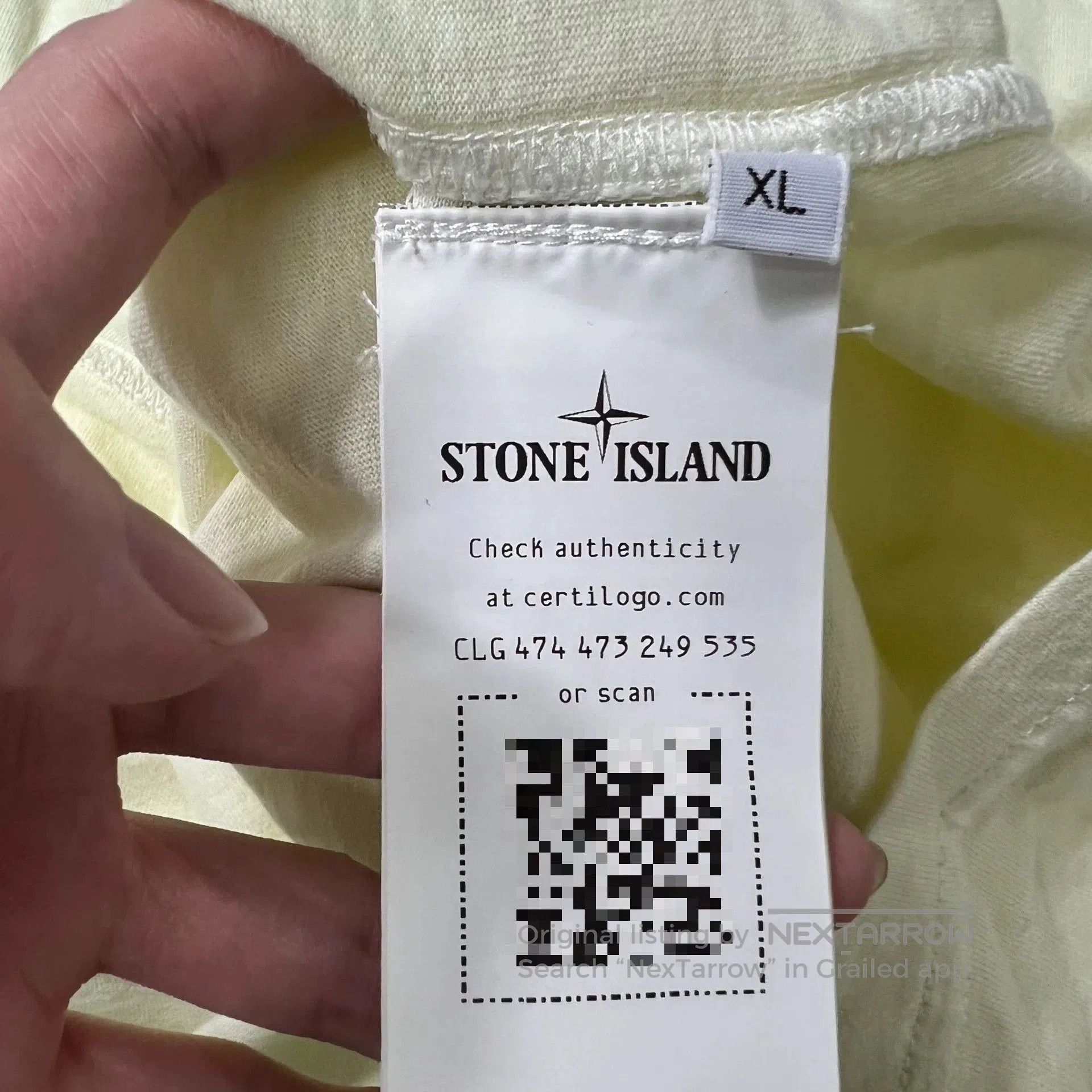 Stone Island Stone Island Short-Sleeve T-Shirt XL. Size US XL / EU 56 / 4 - 5 Thumbnail