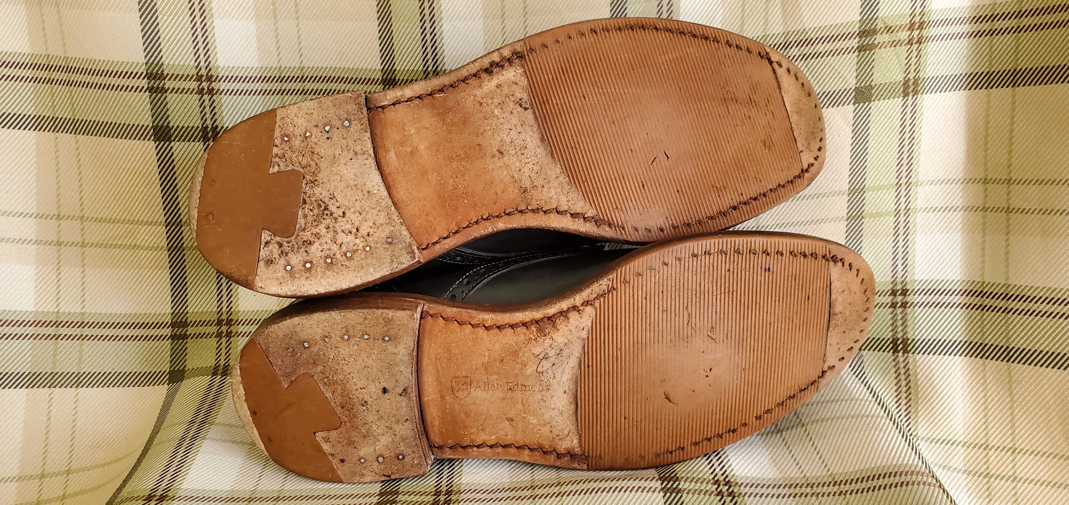 Allen Edmonds ALLEN EDMONDS BAINBRIDGE Brown Lace Up Dress Shoes Size US 8.5 / EU 41-42 - 5 Thumbnail