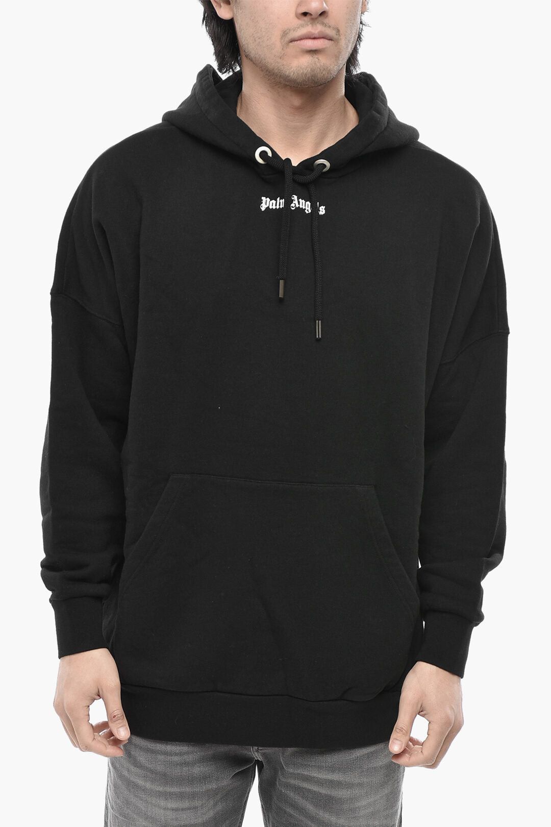 Palm Angels Hoodie CLASSIC LOGO With Back Print Size US L / EU 52-54 / 3 - 1 Thumbnail