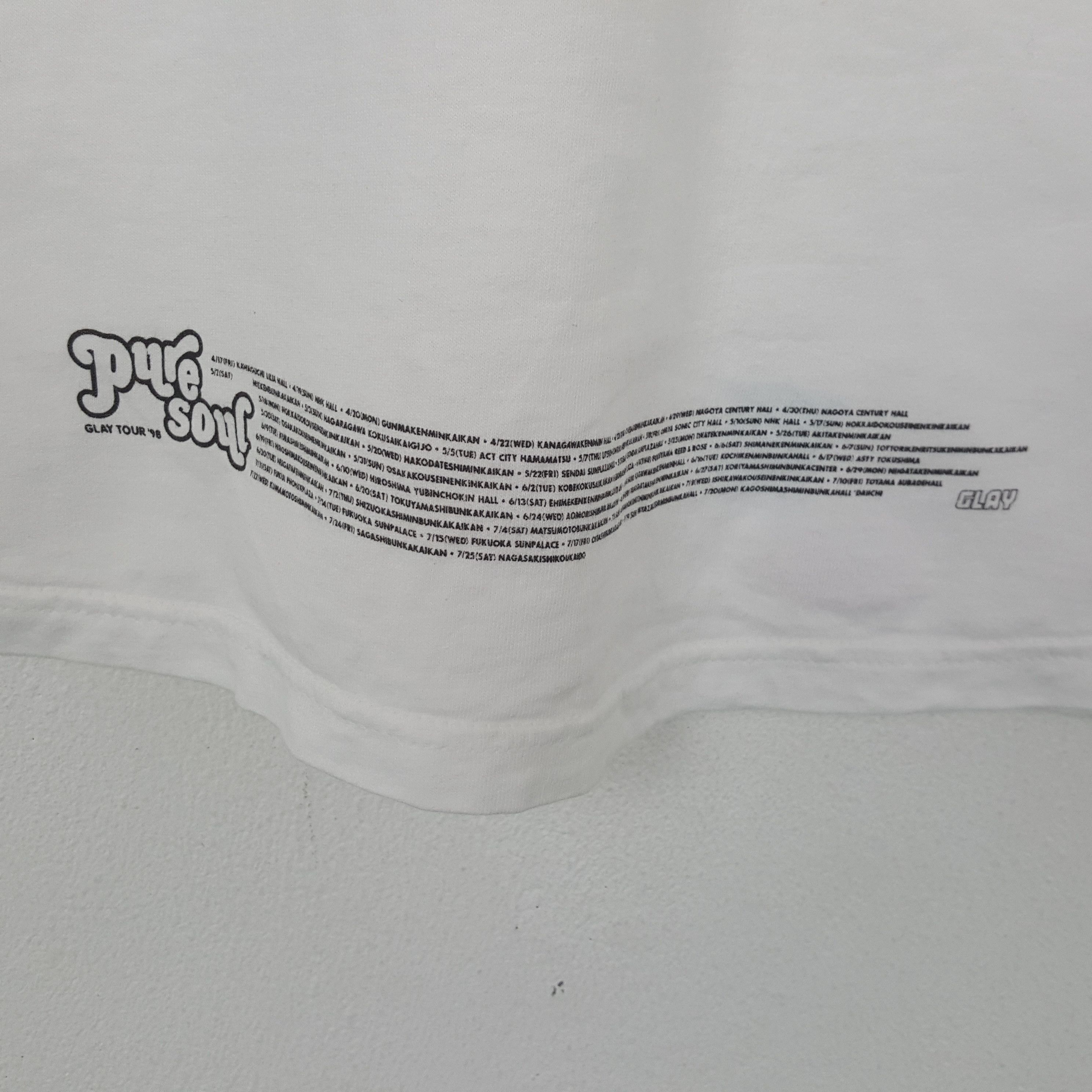 Vintage Pure Soul Band Tour Vintage Tshirt RR24 Size US M / EU 48-50 / 2 - 4 Thumbnail