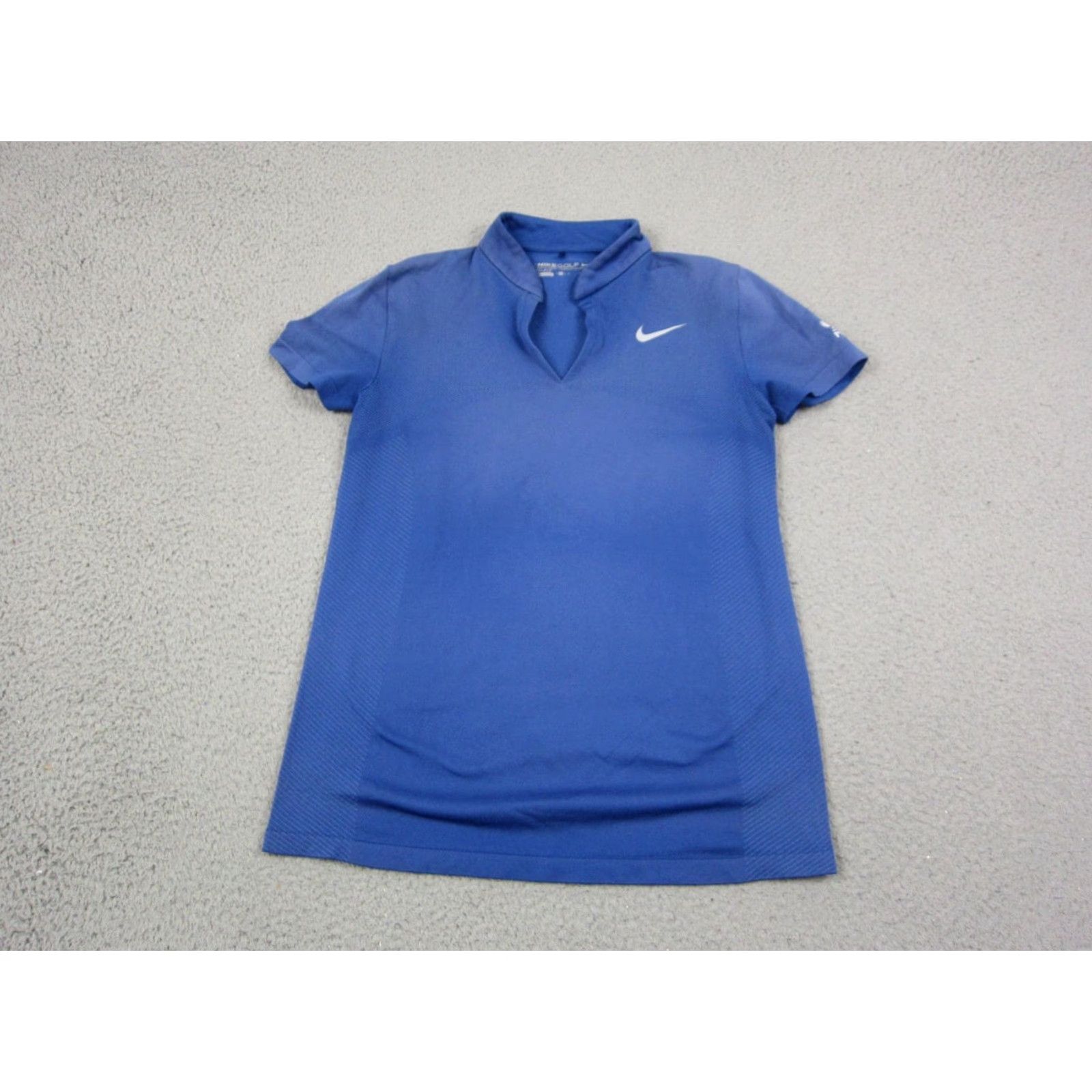 Nike Nike Golf Polo Shirt Womens M Blue Dri-Fit Performance PGA Tour West Shirt Ladies Medium Blue 90s Sports Modern Regular Fit Men/Women Clothing Size M / US 6-8 / IT 42-44 - 2 Thumbnail