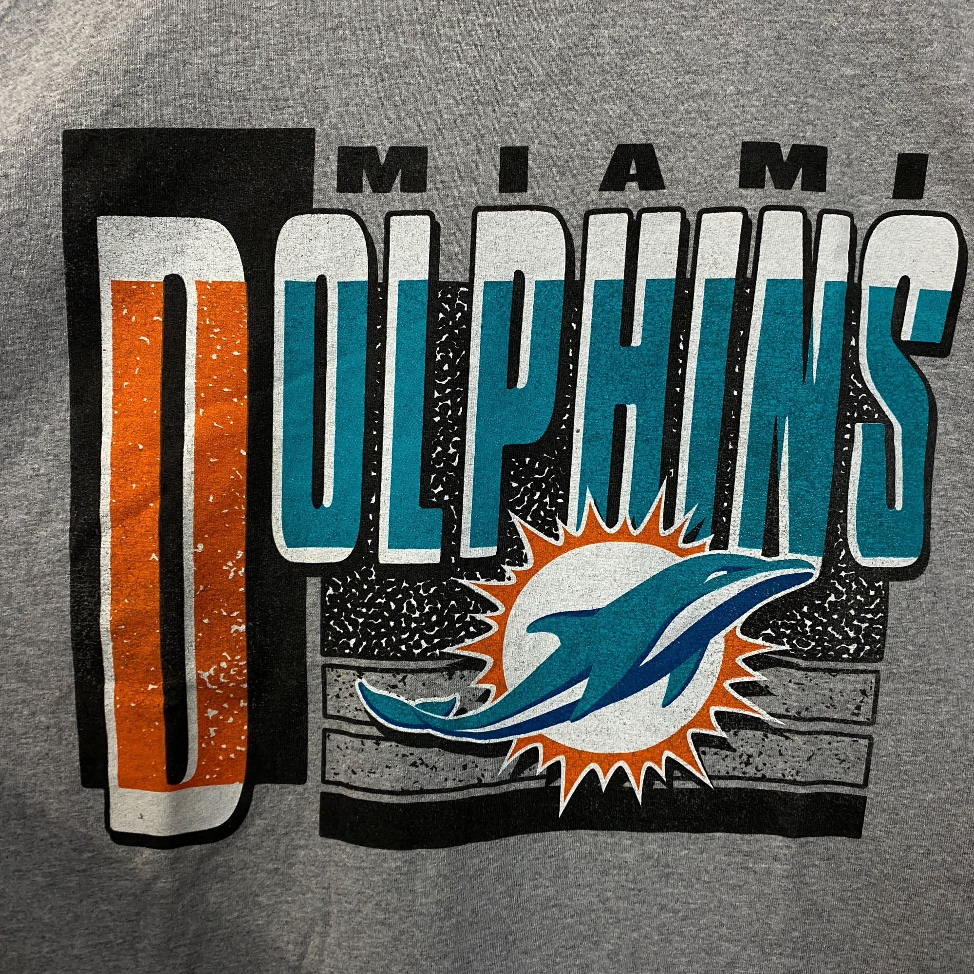 Junk Food Junk Food NFL Miami Dolphins Logo T-Shirt 2XL Size US XXL / EU 58 / 5 - 2 Thumbnail