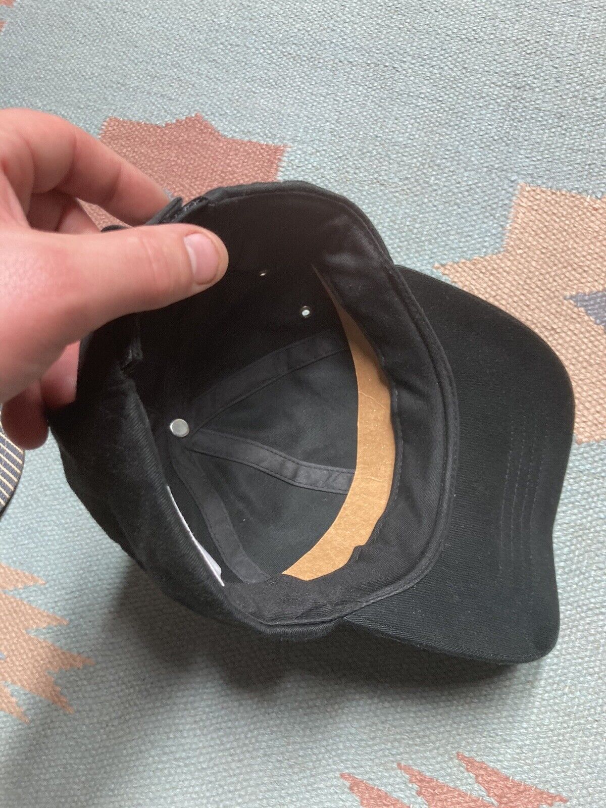 Vintage VTG Strapback hat 2000 millennium y2k it’s coming black Size ONE SIZE - 6 Thumbnail