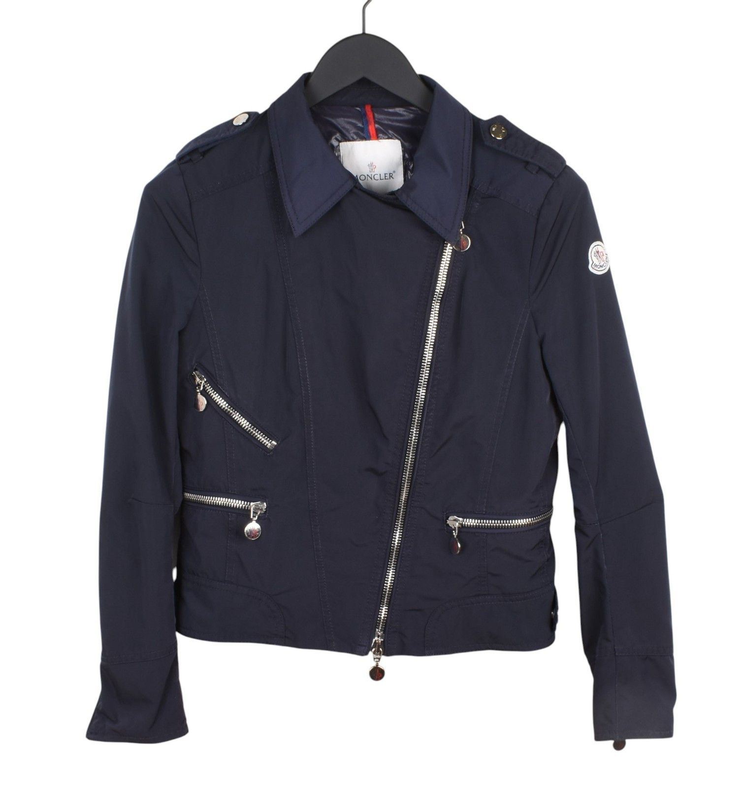 Moncler Original Moncler Coeur Women Biker Jacket Size 3 M H5536 Size M / US 6-8 / IT 42-44 - 1 Thumbnail
