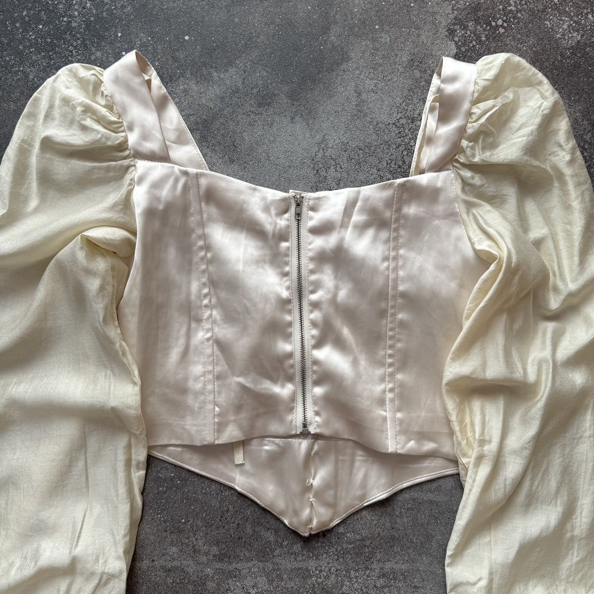 Hysteric Glamour Renaissance Style Vintage Y2K Romantic Fairy Corset Blouse Size M / US 6-8 / IT 42-44 - 6 Thumbnail