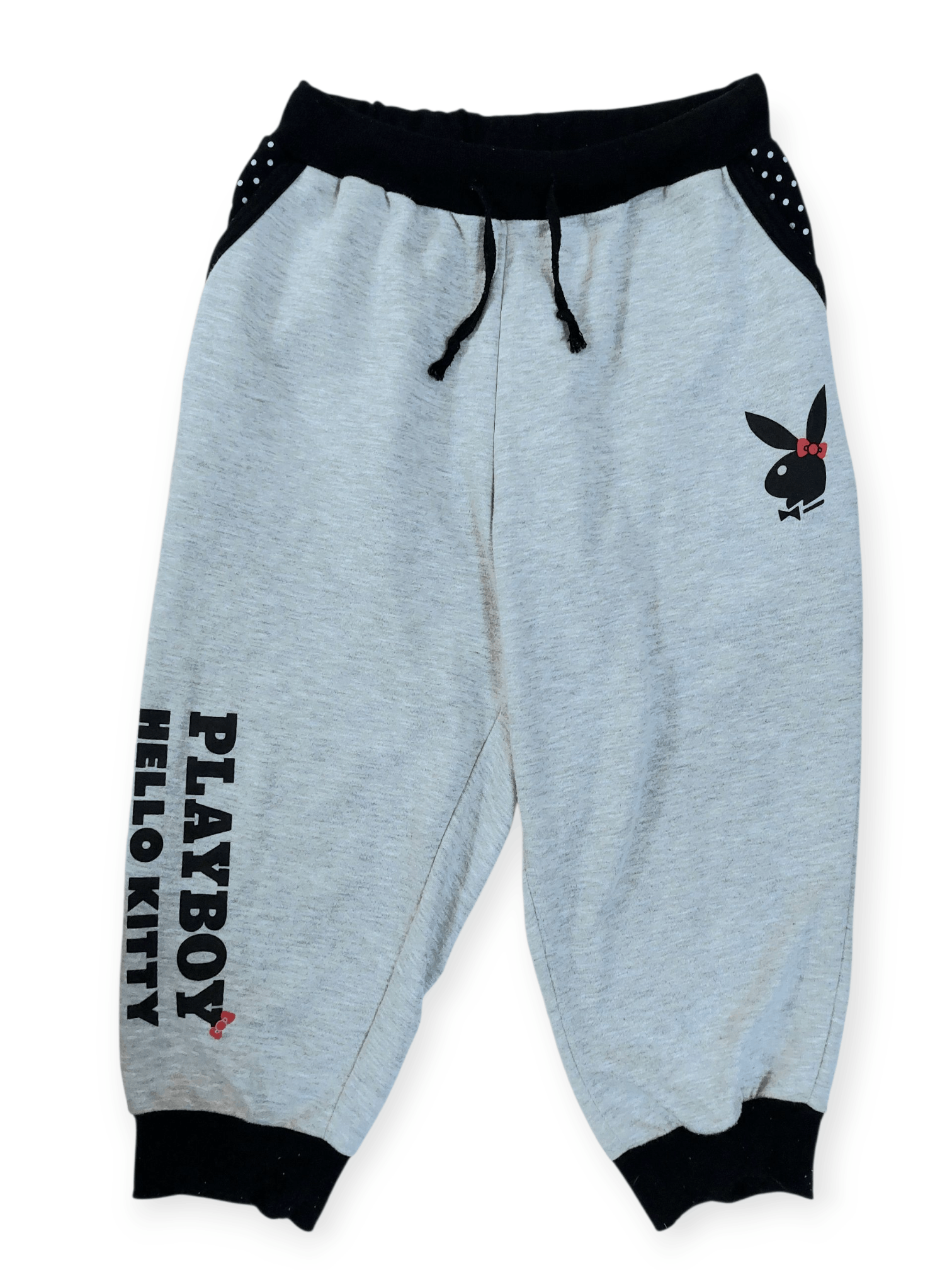 Anime Playboy x Hello Kitty Strechable Waist Big Label Printed Size US 33 - 1 Thumbnail