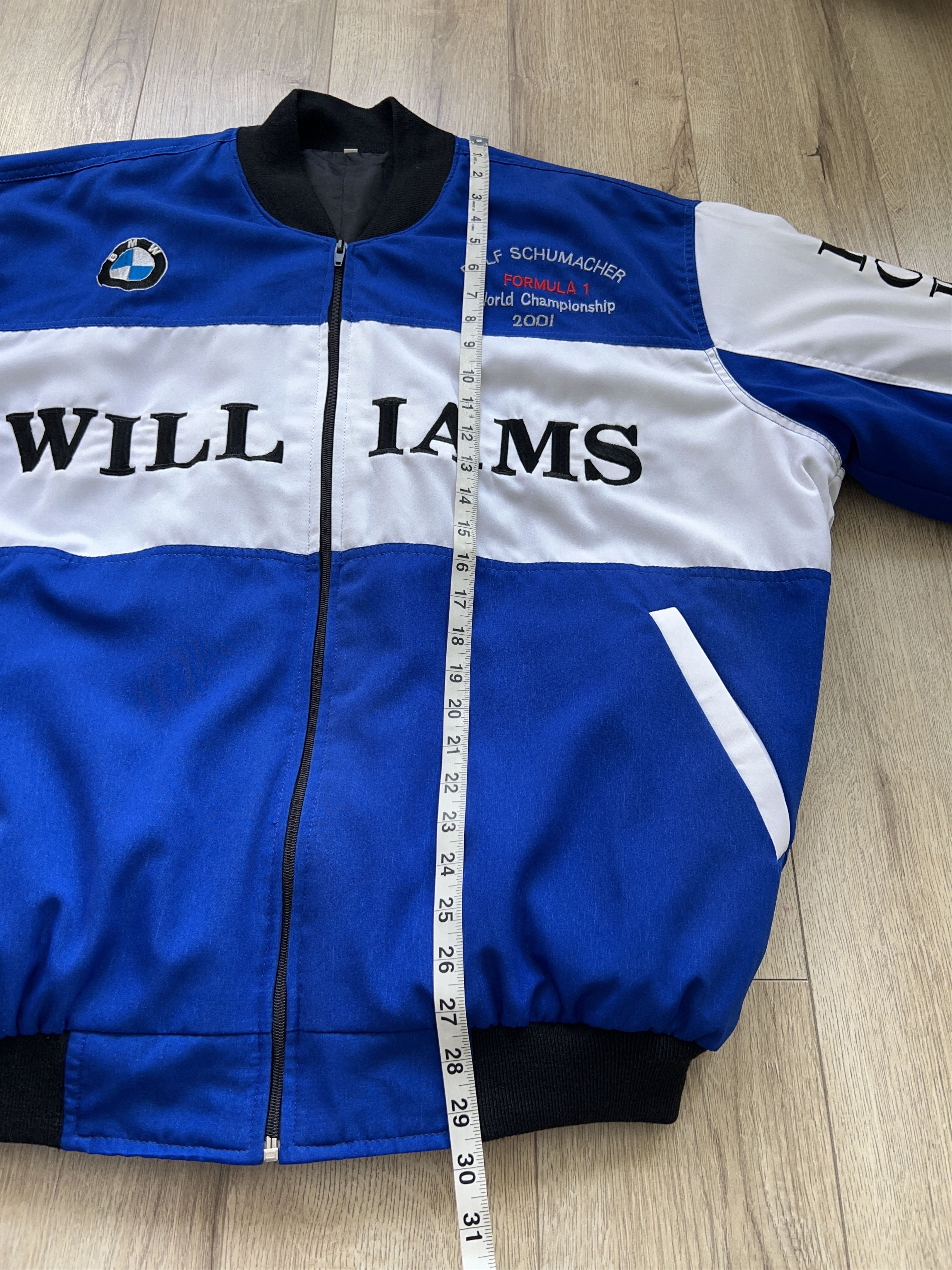 BMW × Vintage Williams Ralf Schumacher 2001 Championship Jacket Size XXL Size US XXL / EU 58 / 5 - 8 Thumbnail