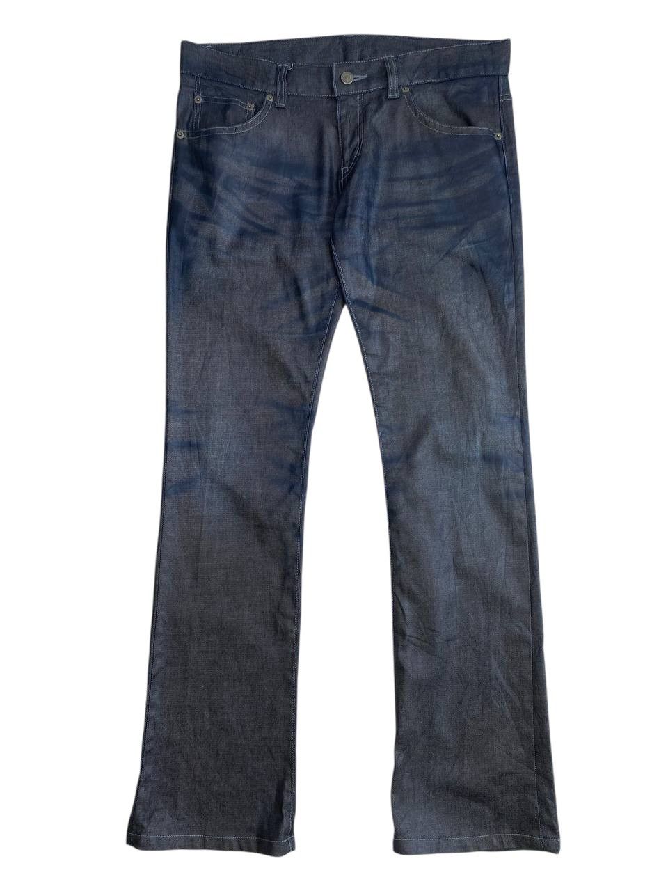 Tornado Mart 2000’s Tornado Mart Japan Stonewash Waxed Denim Size US 34 / EU 50 - 1 Thumbnail