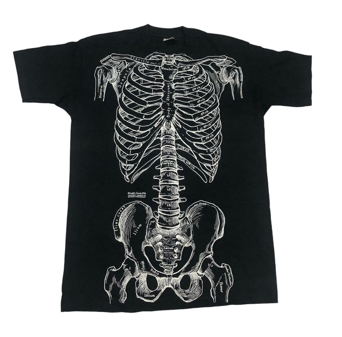 Arts & Science × Vintage Vintage 90s Art Body Print All Over Shirt Size US L / EU 52-54 / 3 - 1 Thumbnail