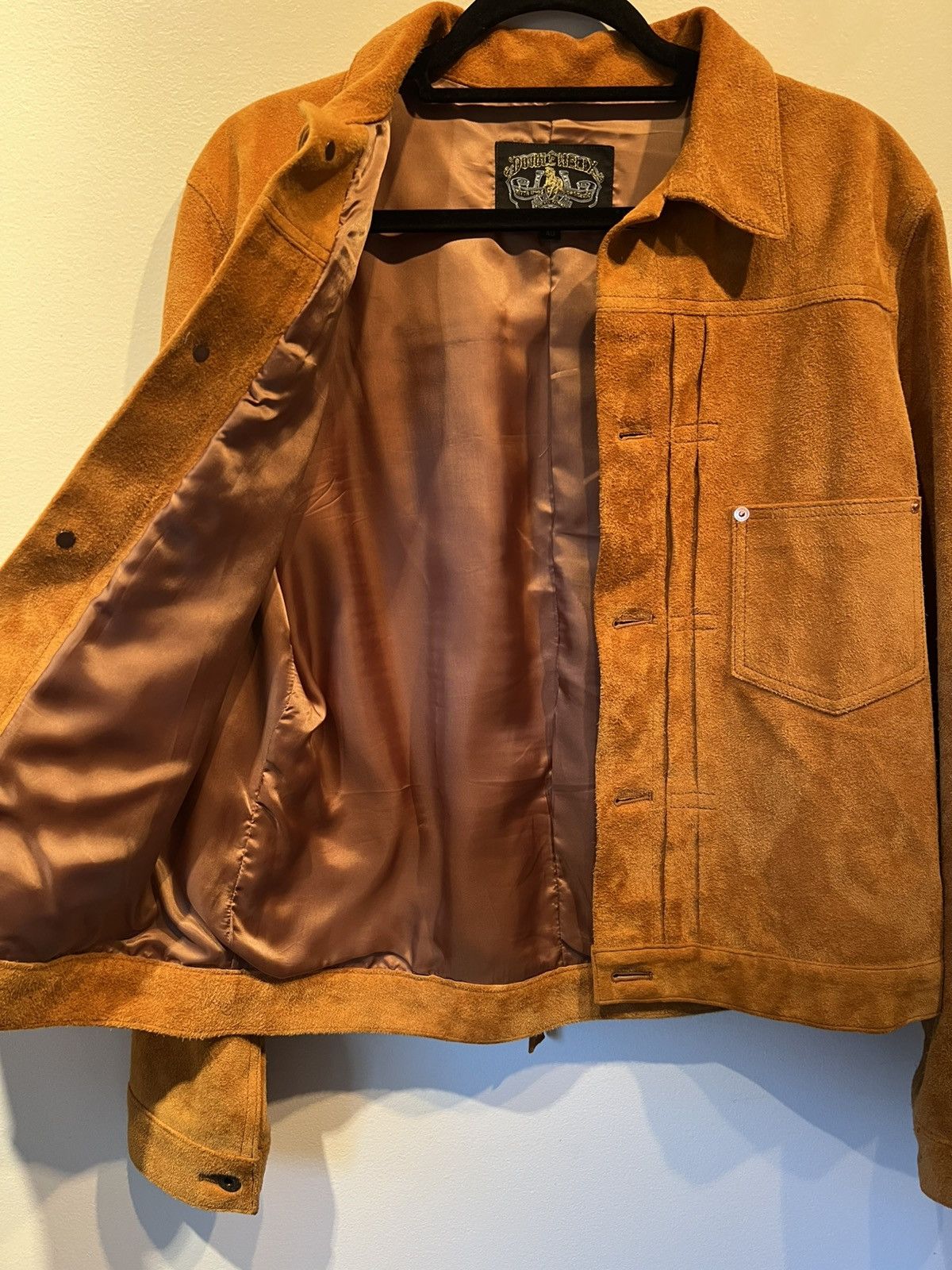 DOUBLE HELIX Double Helix Horsehide Jacket - size 40 - Orange Size US S / EU 44-46 / 1 - 2 Thumbnail