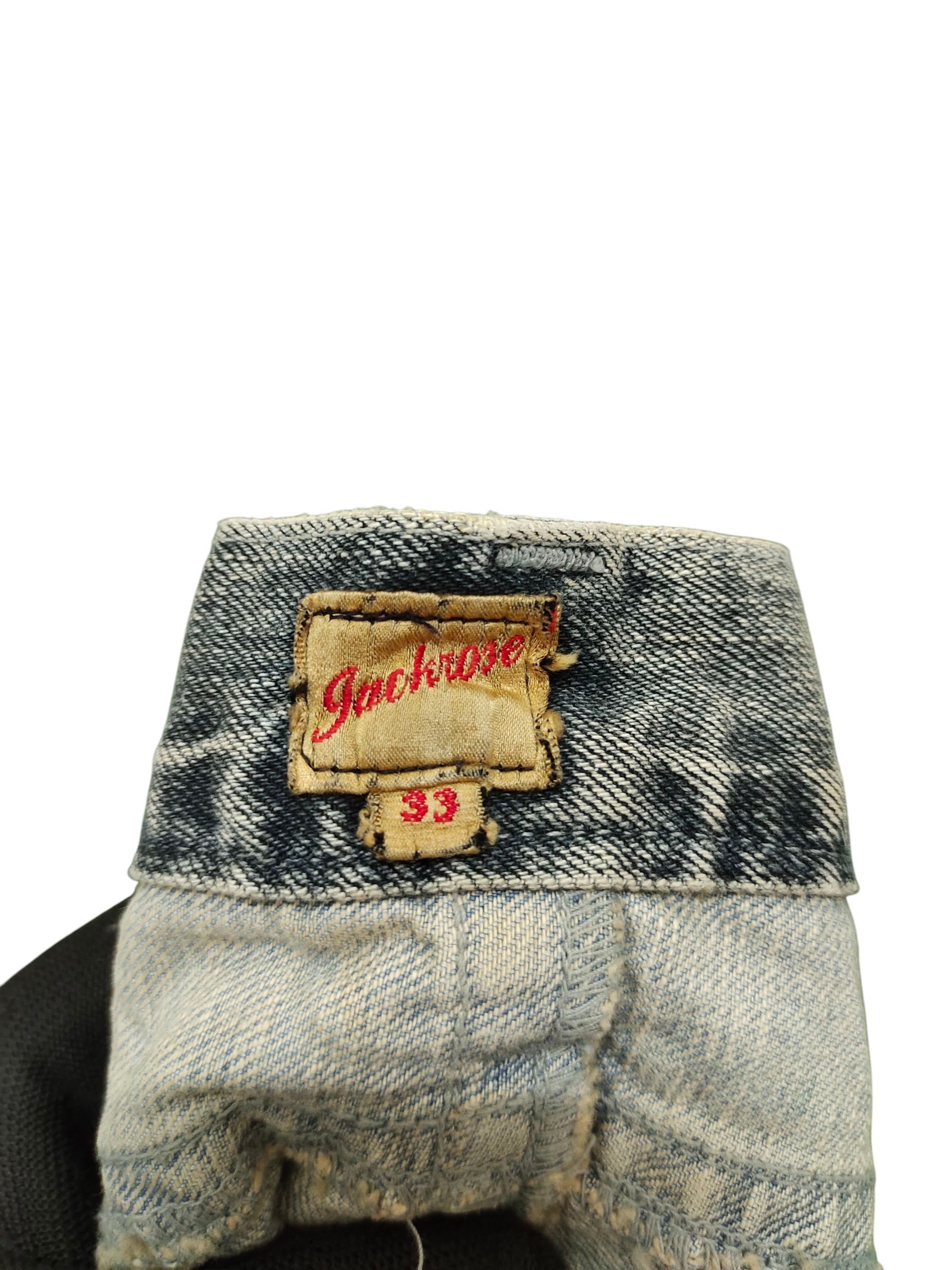 JACKROSE Japanese Brand Jackrose Multi Zipper Pocket Denim Jeans Size US 33 - 10 Thumbnail