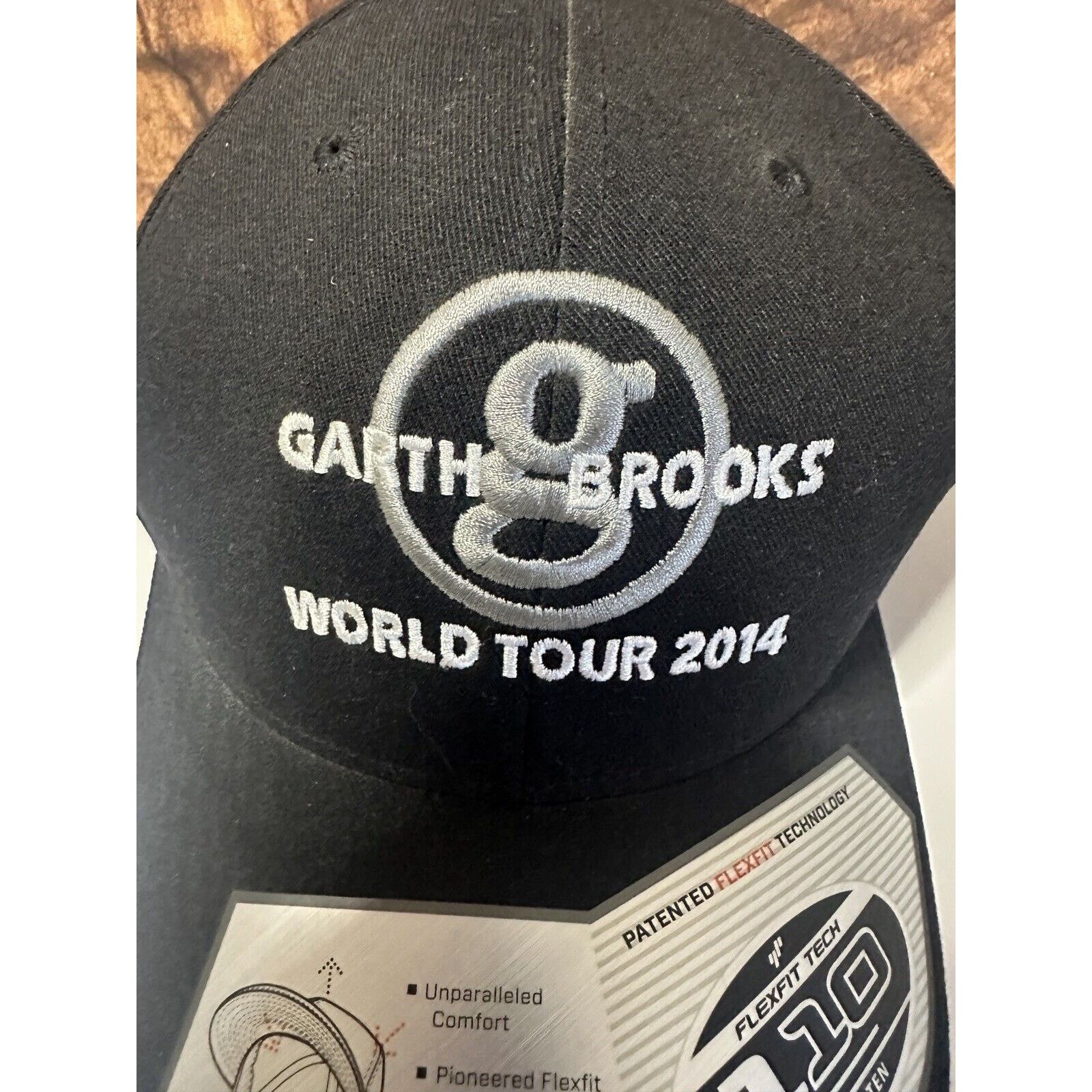 Brooks Garth Brooks 2014 World Tour Baseball hat Cap Snapback NWT Size ONE SIZE - 3 Thumbnail