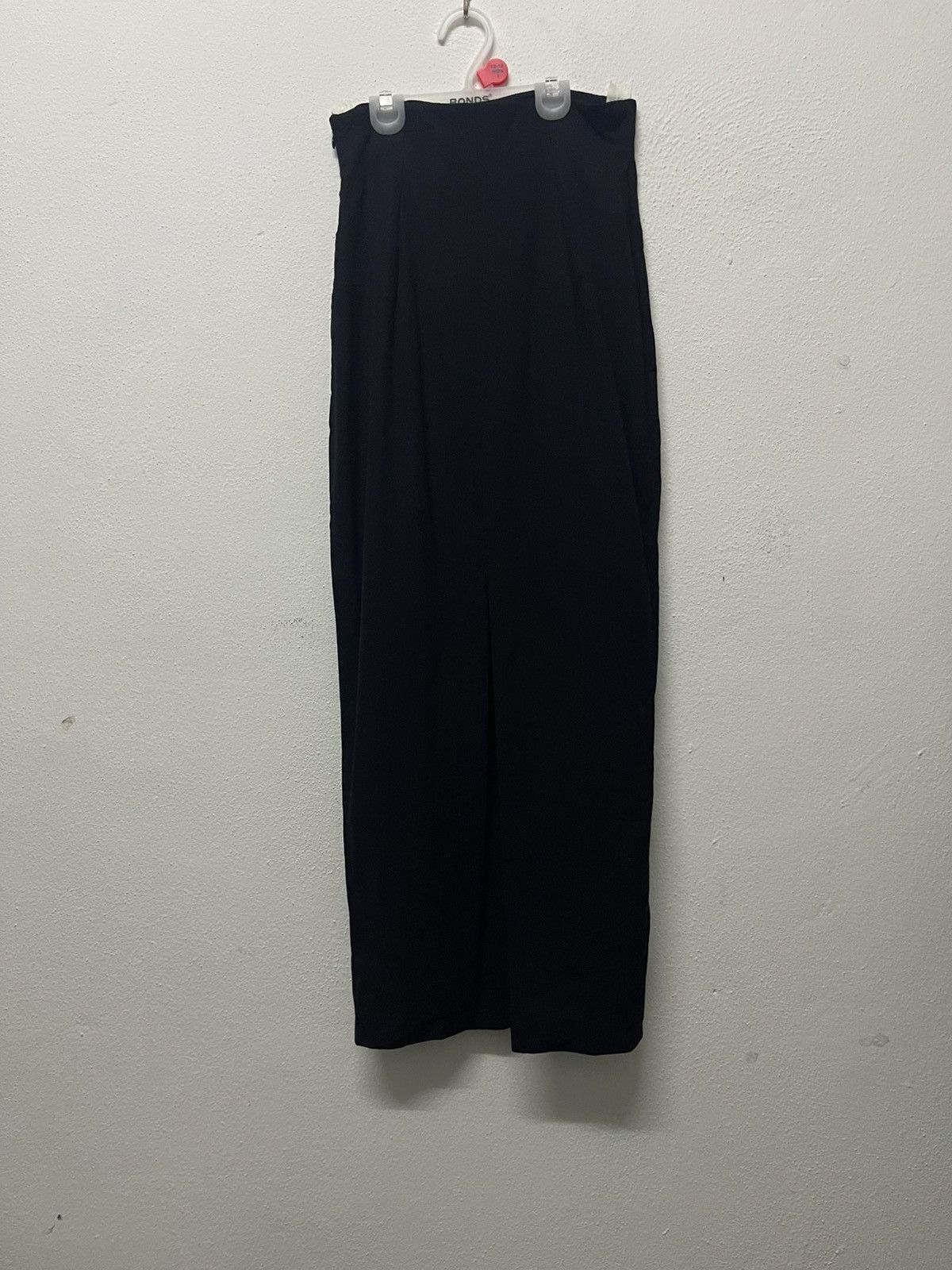 Moschino 90s MOSCHINO WOOL MAXI SKIRT RARE SLIMFIT Size 23" - 2 Thumbnail