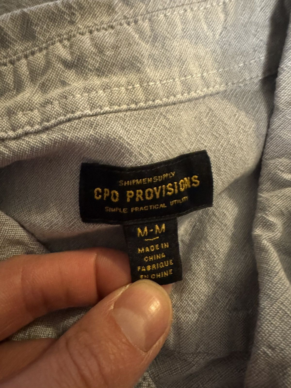 Other Urban Outfitters CPO Provisions Long Sleeve Shirt Size US M / EU 48-50 / 2 - 3 Thumbnail