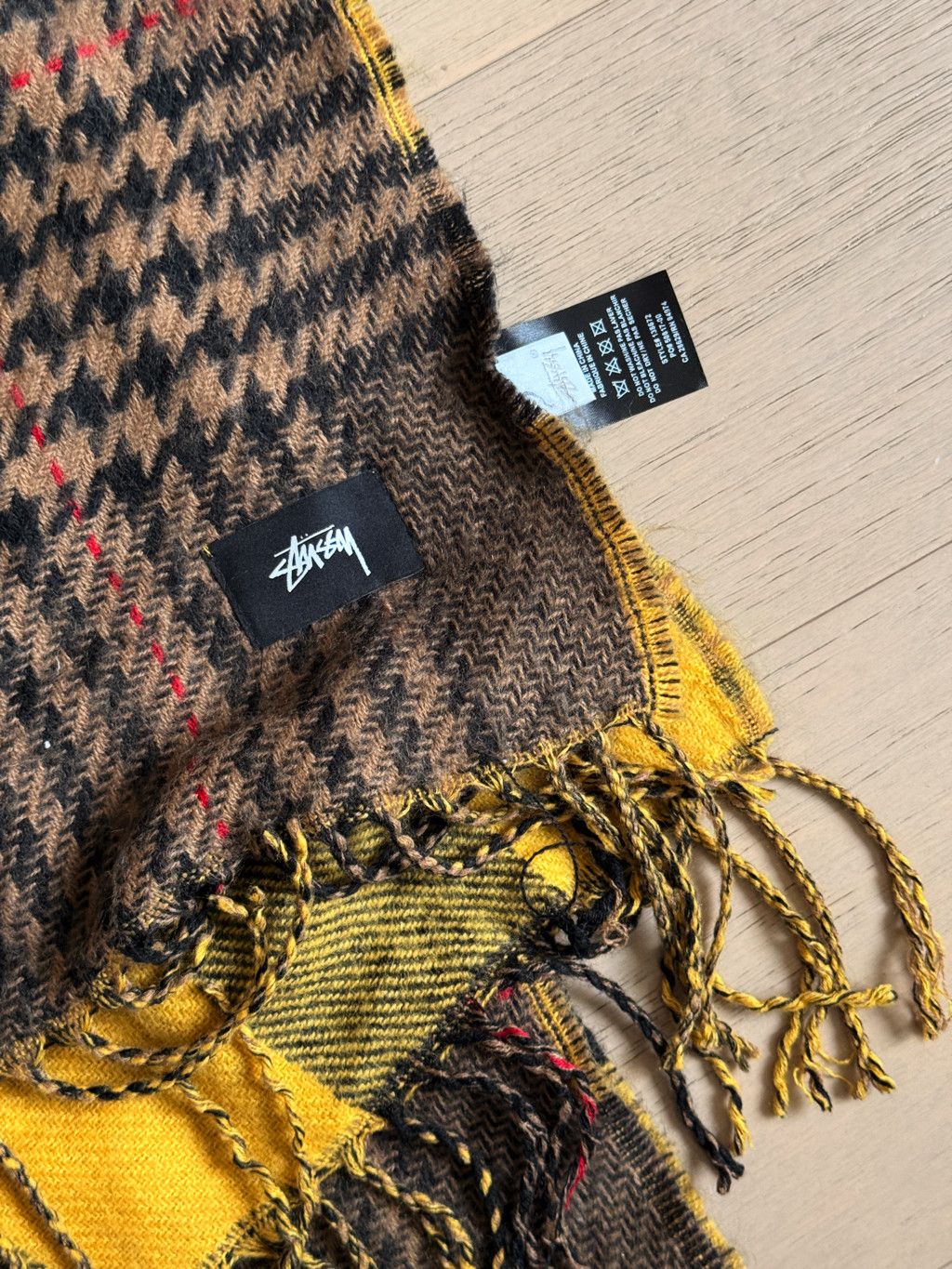Stussy Stussy Double Faced Wool Scarf Size ONE SIZE - 2 Thumbnail