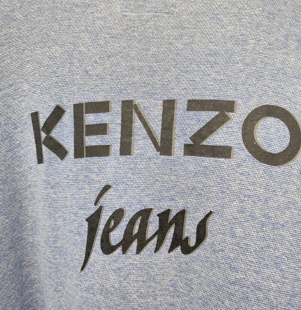 Japanese Brand × Kenzo × Vintage Vintage Kenzo Jeans Sweatshirt – Made in Japan Size US L / EU 52-54 / 3 - 3 Thumbnail