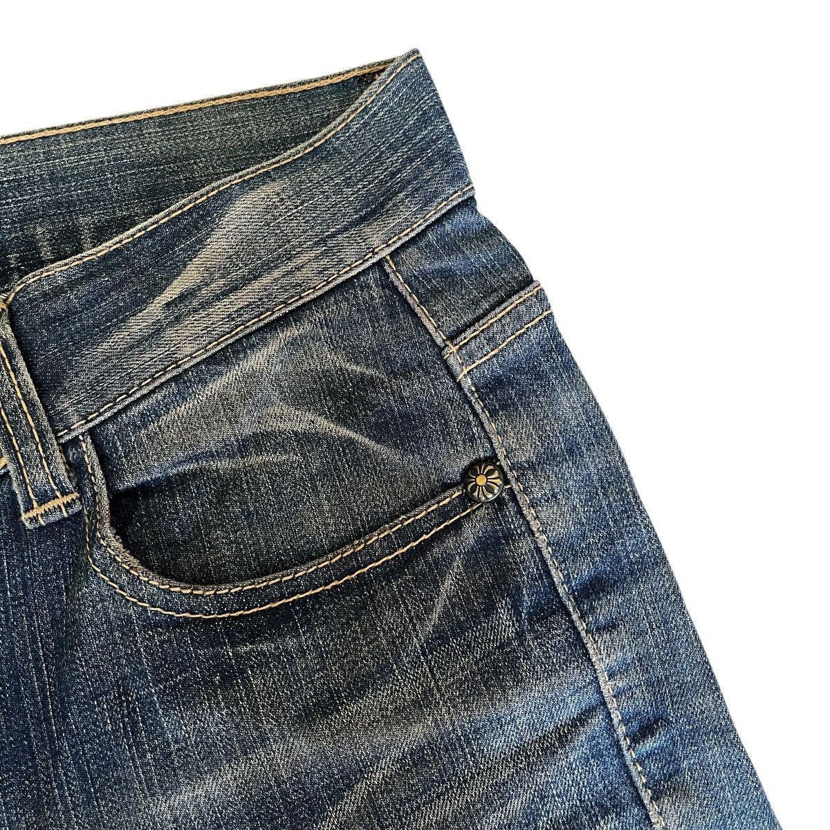 If Six Was Nine Redpapper Cross Patch Jeans Japanese Ifsixwasnine LGB style Size US 32 / EU 48 - 10 Thumbnail