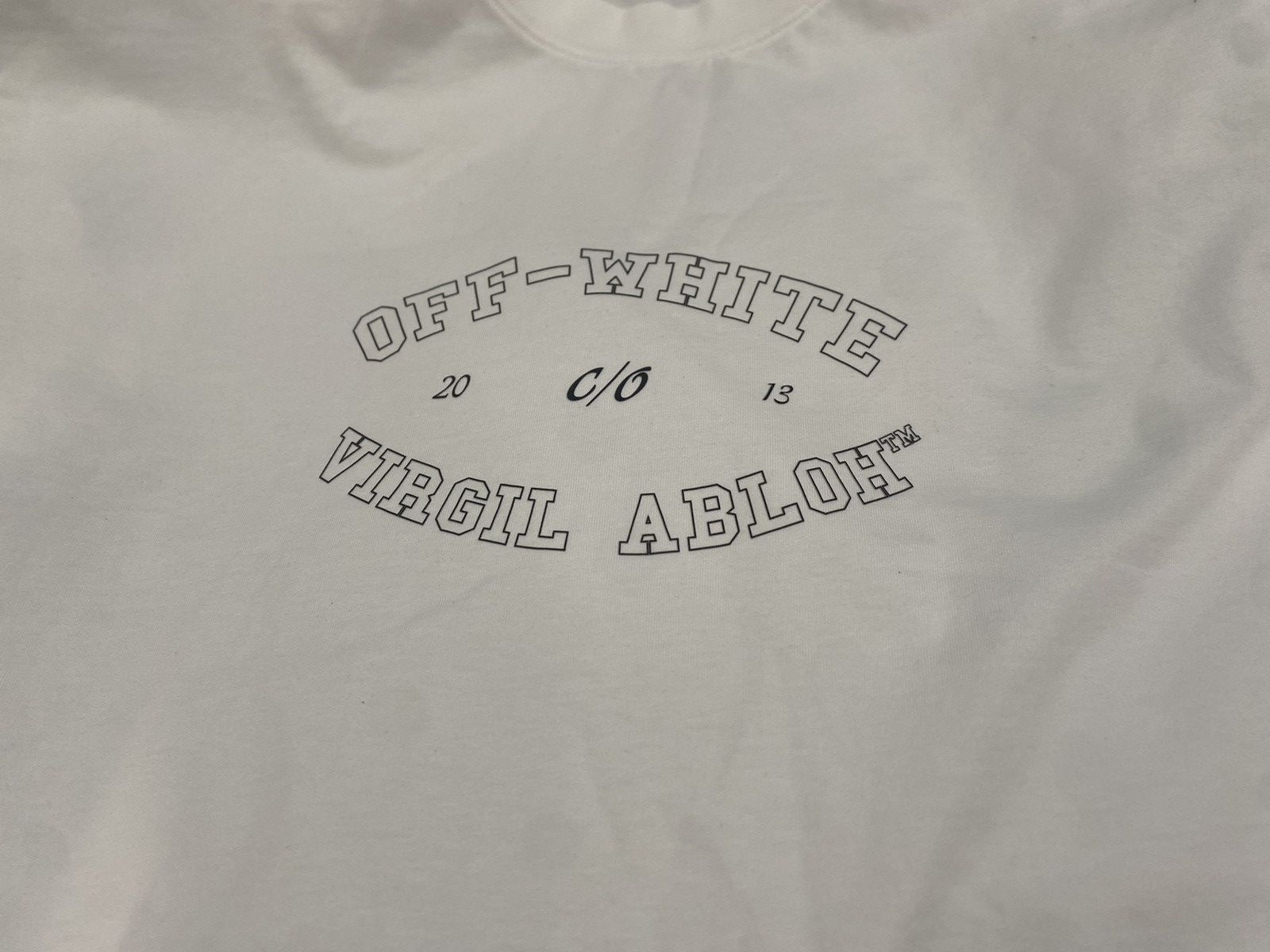 Off-White Off white college shirt brand new Size US XXL / EU 58 / 5 - 3 Thumbnail