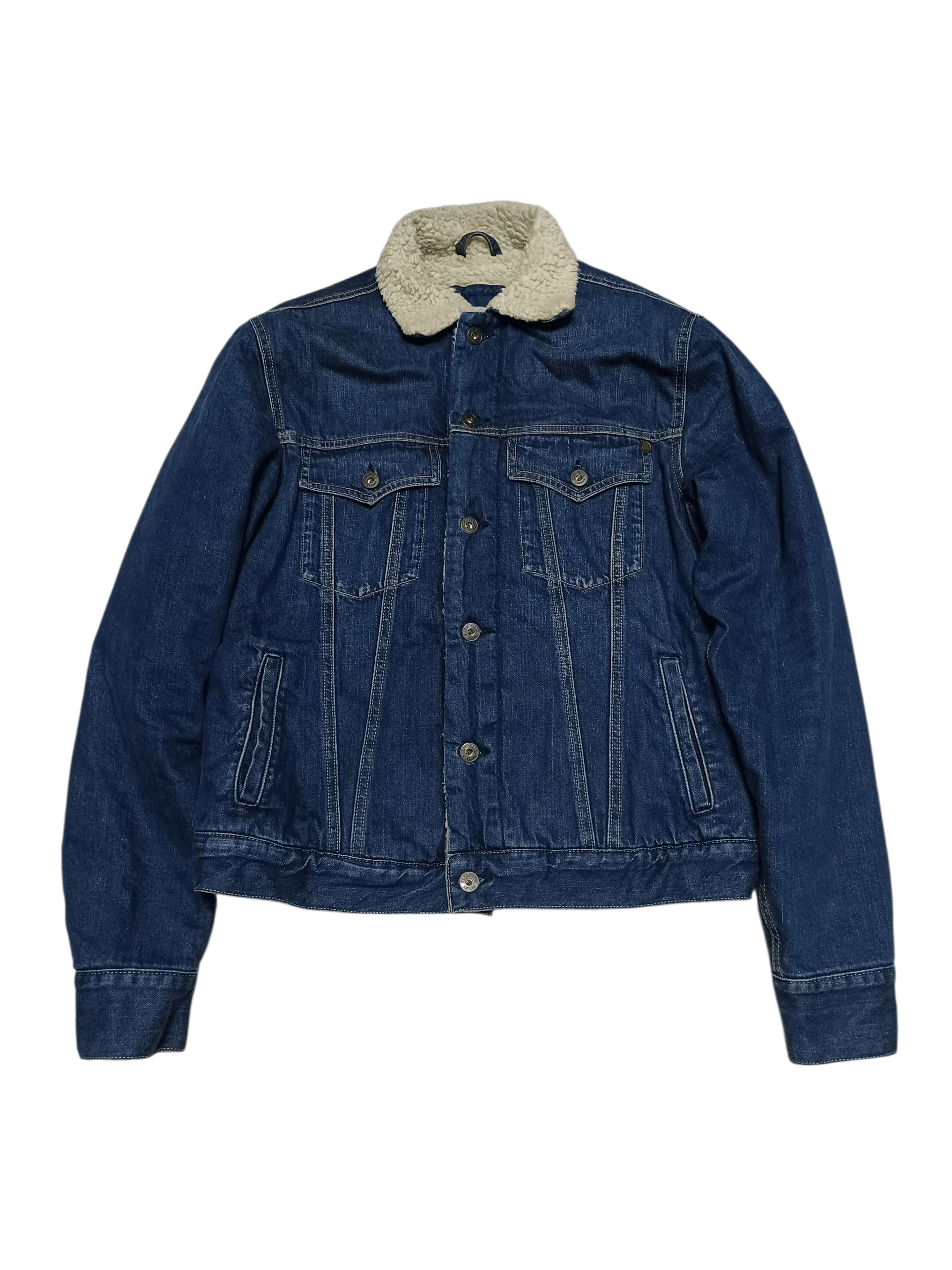 Pepe Jeans NARUTO X PEPE JEANS VINTAGE DENIM SHERPA JACKET Size US M / EU 48-50 / 2 - 4 Thumbnail