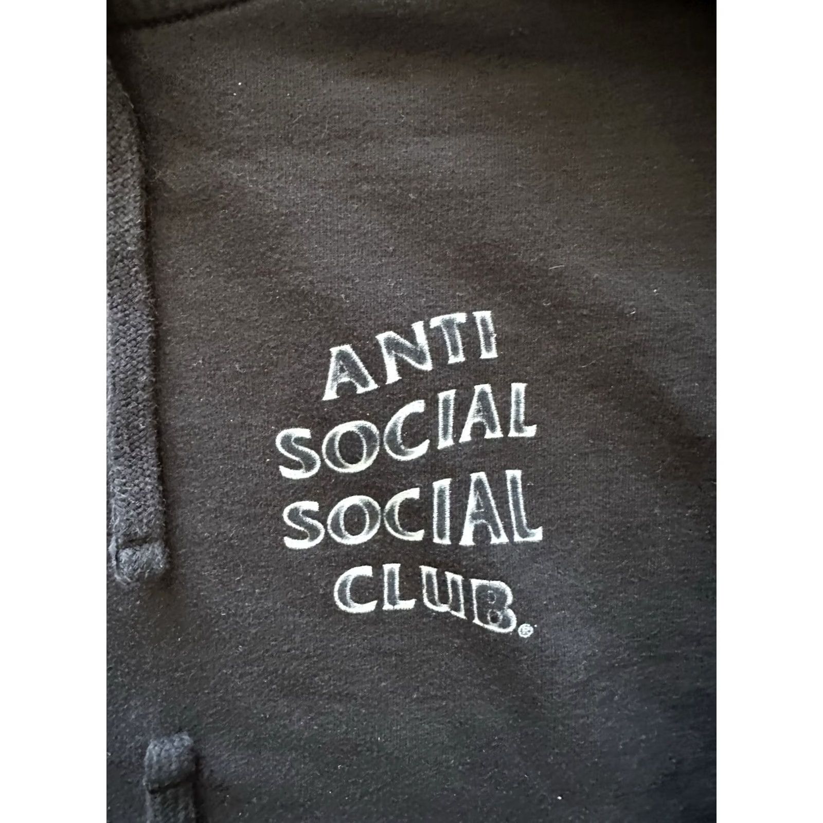 Anti Social Social Club VINTAGE Anti Social Social Club Burnout Smoke Hoodie Black Mens Size S RARE Size US S / EU 44-46 / 1 - 4 Thumbnail