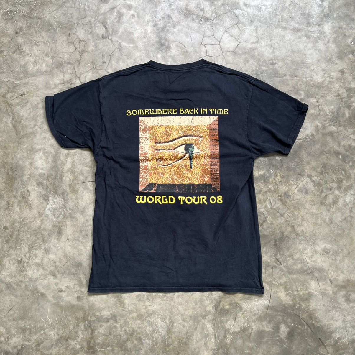 Iron Maiden Iron Maiden 2007 Somewhere Back In Time World Tour T-shirt Size US L / EU 52-54 / 3 - 2 Thumbnail