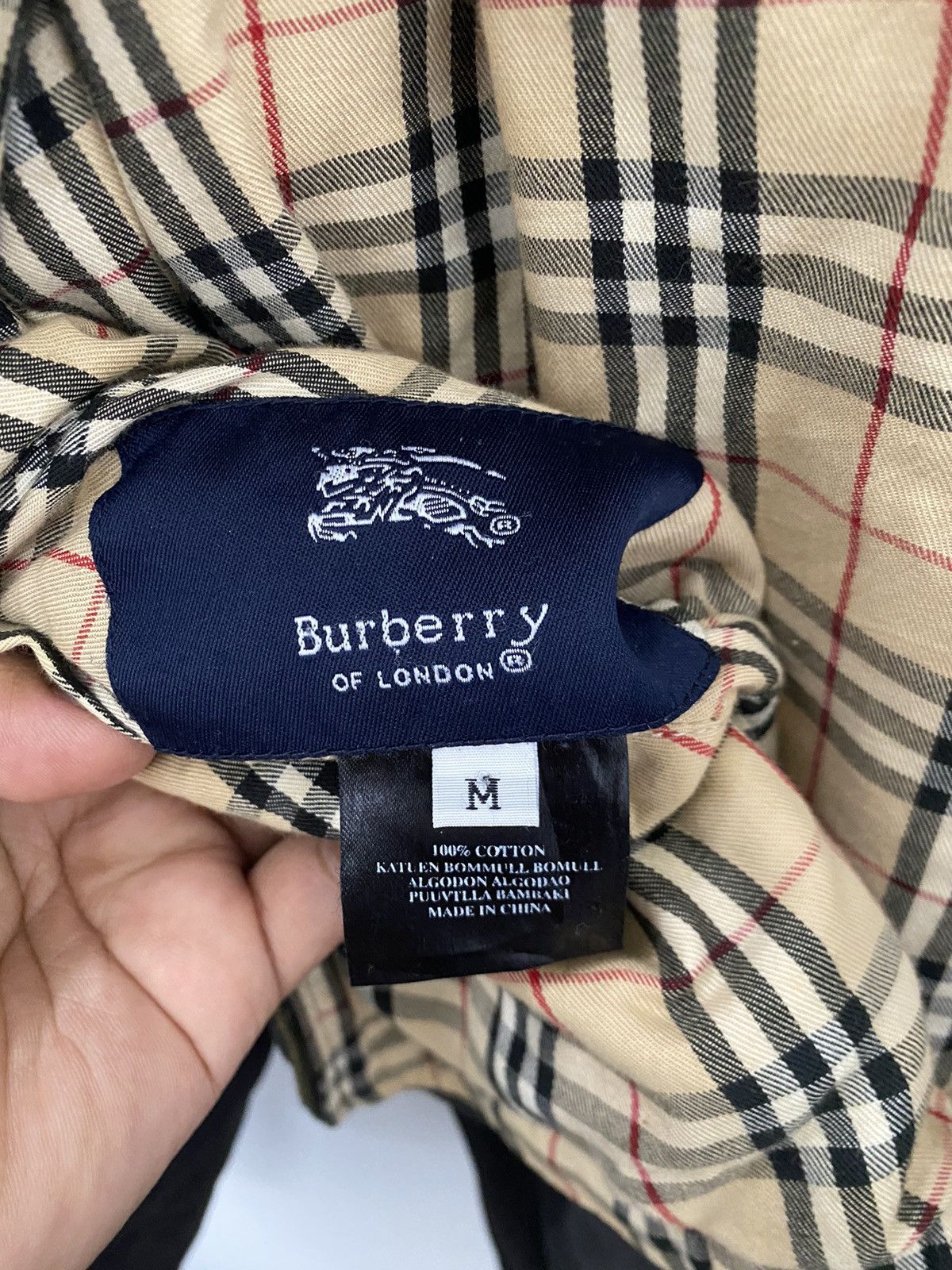 Burberry OVERSIZED BURBERRY CHECKERED JACKET NYLON RARE Size US M / EU 48-50 / 2 - 8 Thumbnail