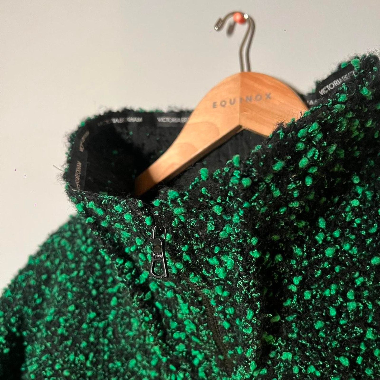Victoria Beckham Victoria beckham green wool blend Size L / US 10 / IT 46 - 3 Thumbnail
