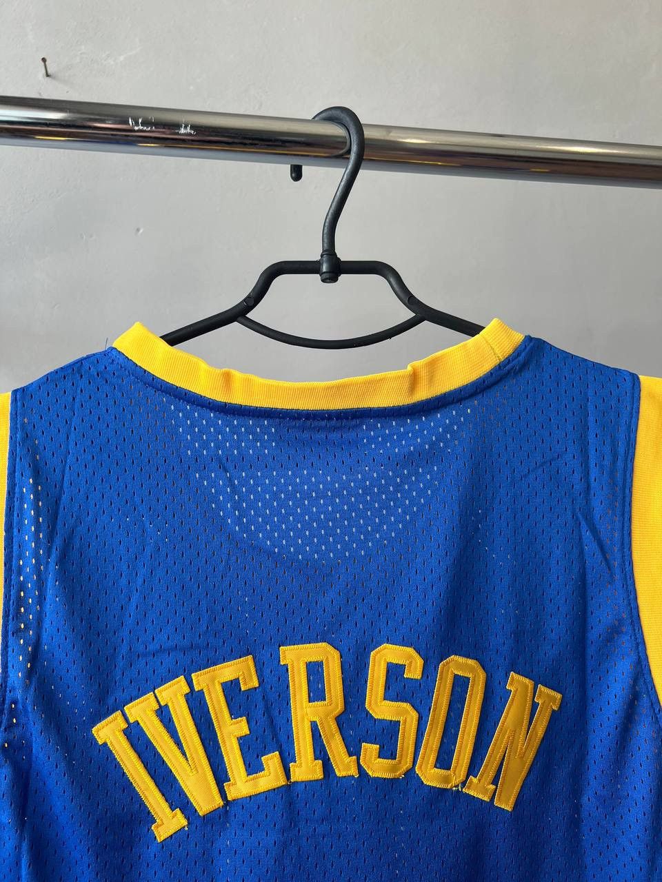 NBA 1987 NBA DENVER NUGGETS #3 IVERSON REMAKE BASKETBALL JERSEY Size US S / EU 44-46 / 1 - 10 Thumbnail
