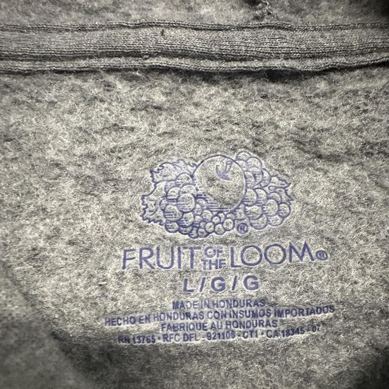 Vintage Crazy Vintage Y2K/2000s Blank Dark Grey Minimalistic Hoodie! Size US L / EU 52-54 / 3 - 4 Thumbnail